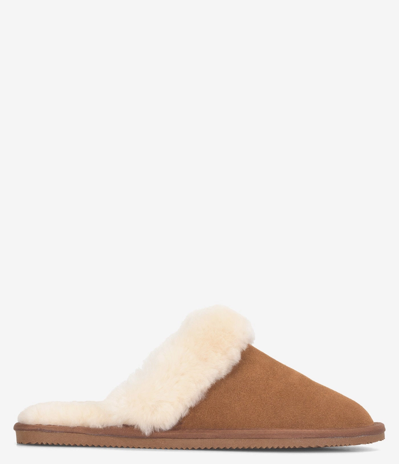 Burleigh Plush Scuff Slide Sheepskin Slipper - Women Compression Molded Midsole