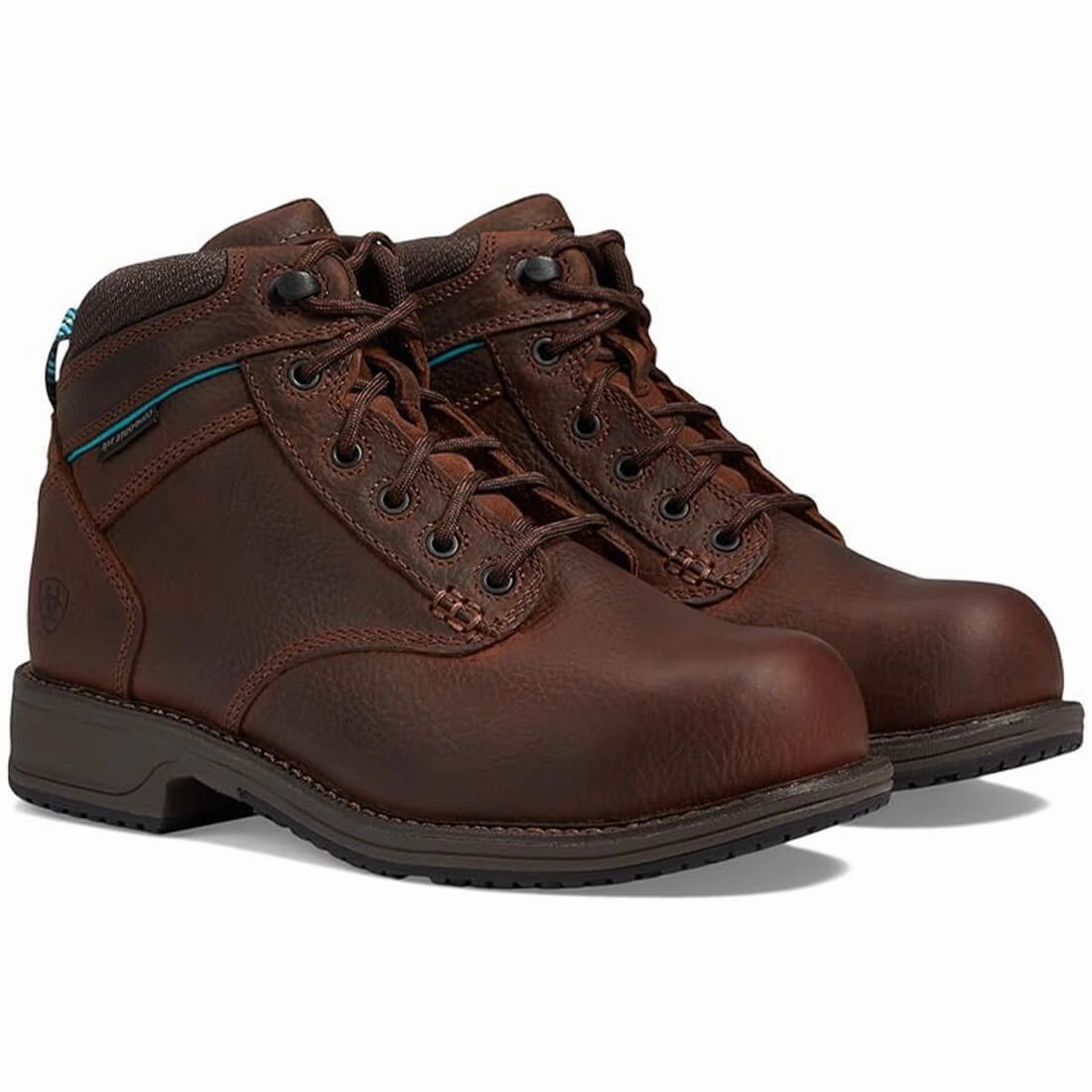 Hyper Elastic Base Casual Work Mid Lace SD Women's Composite Toe Work Boot - Brown