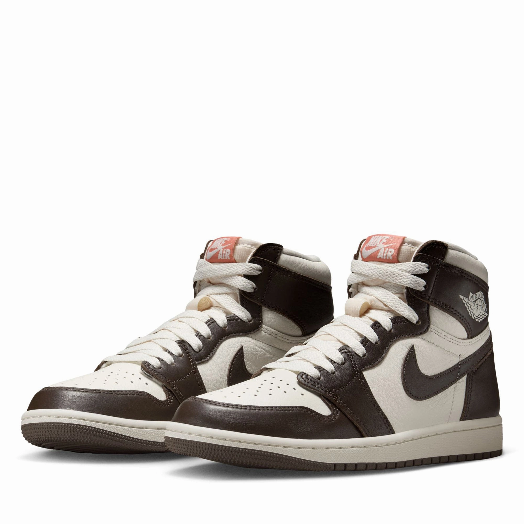 Women's Air Jordan 1 Retro High OG - Baroque Brown/Sail Slip Resistant Tread Farm Ready