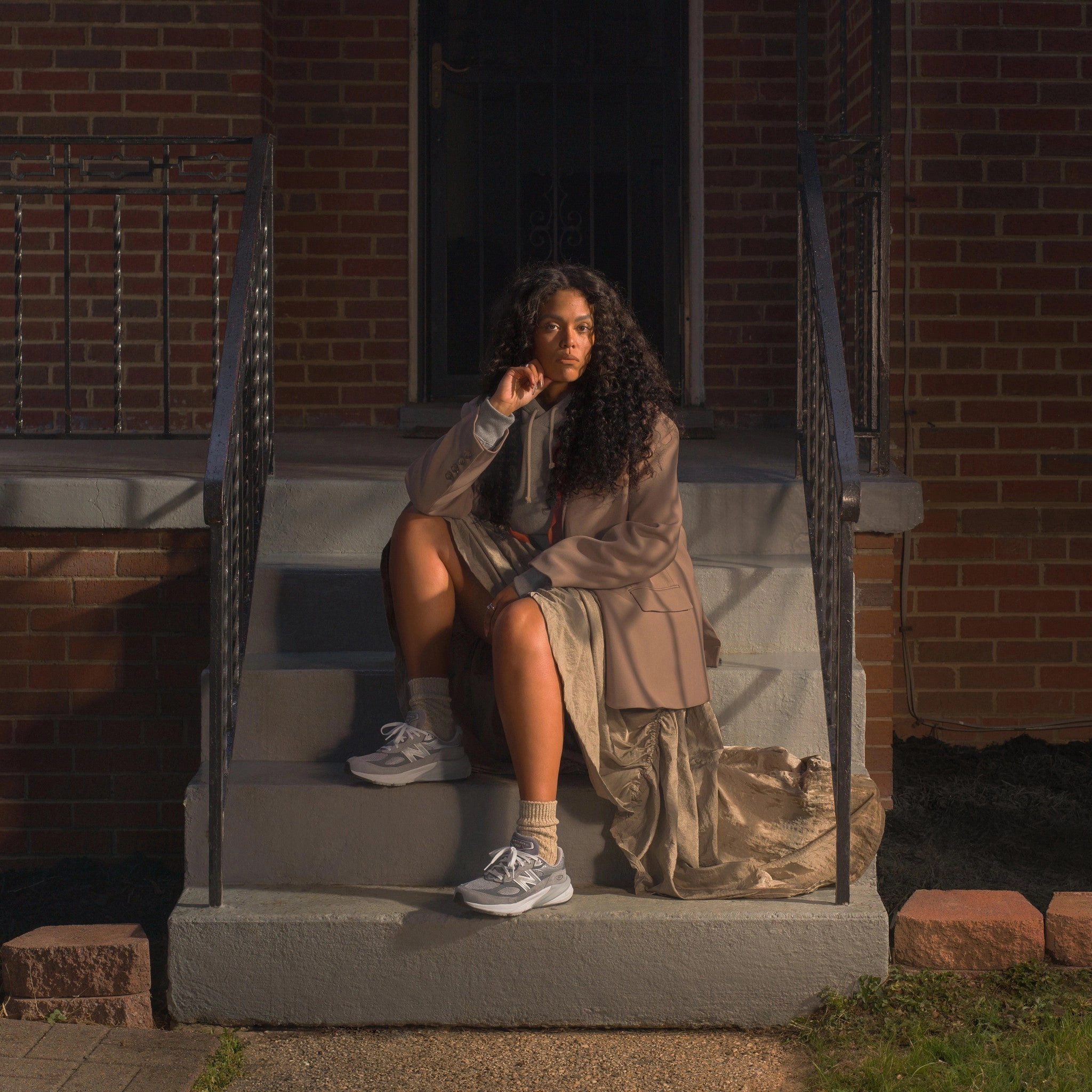 Women's The 990 V6 - Grey - Suede hiker