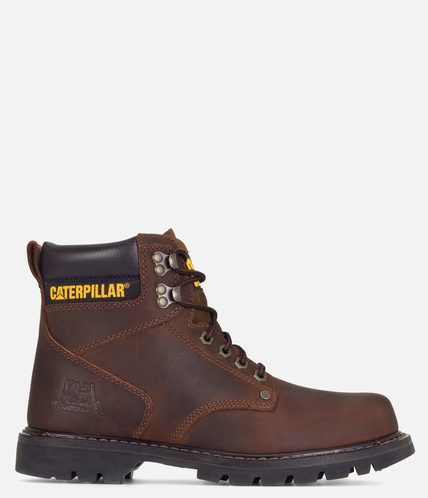 CAT Footwear Second Shift Soft Toe Work Boot Seamless Interior Lining Rapid Lacing System