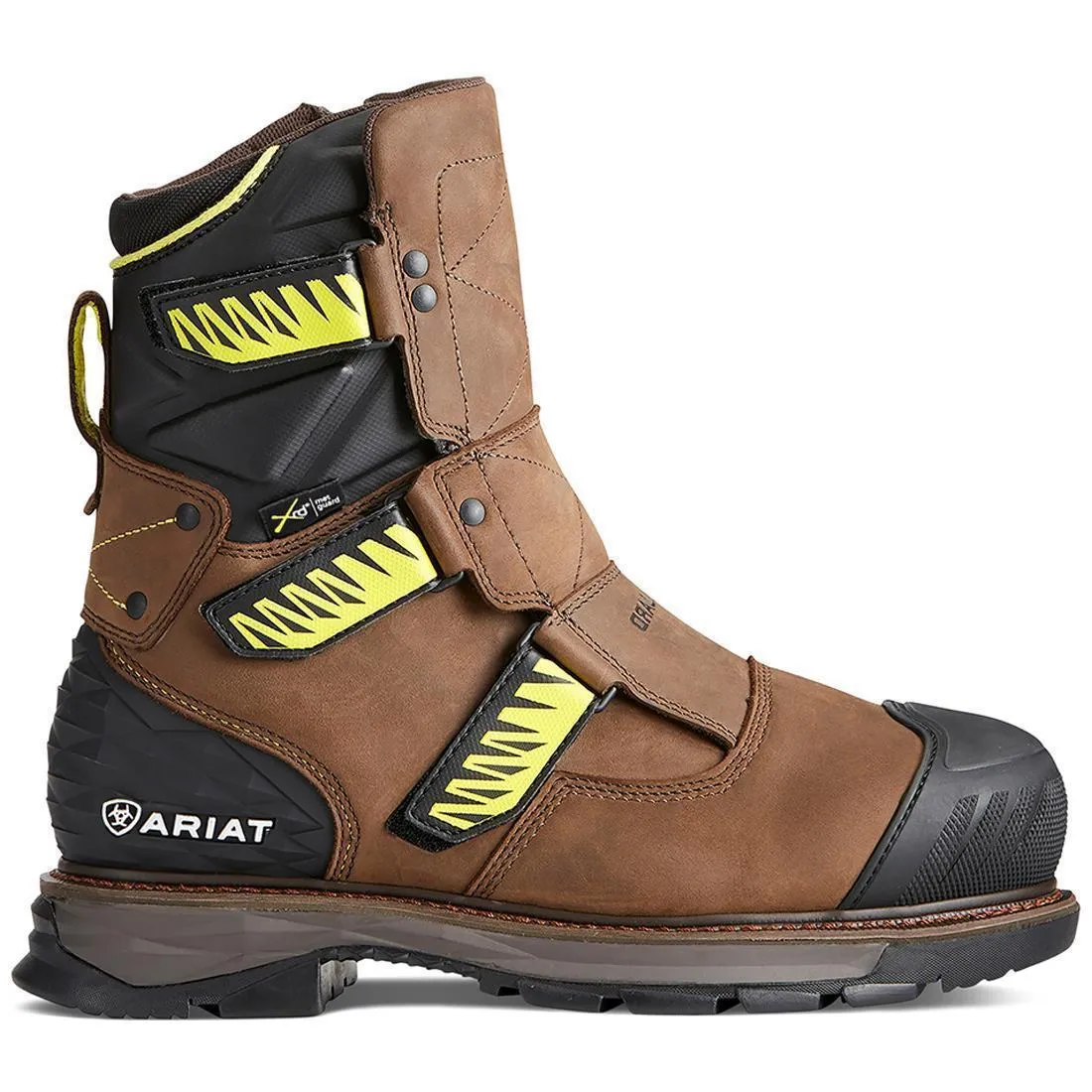 stylish men's options Catalyst VX 8 inch Composite-Toe Waterproof MetGuard Work Boot Oily Distressed Brown