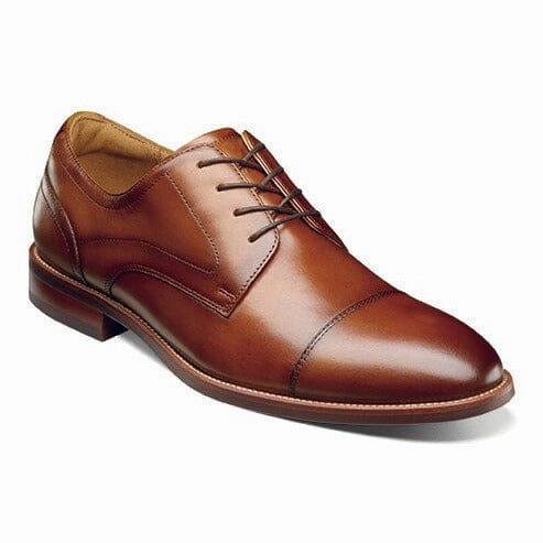 Seamless Upper Construction Tailored Design FLORSHEIM RUCCI CAP TOE OXFORD MEDIUM AND WIDE