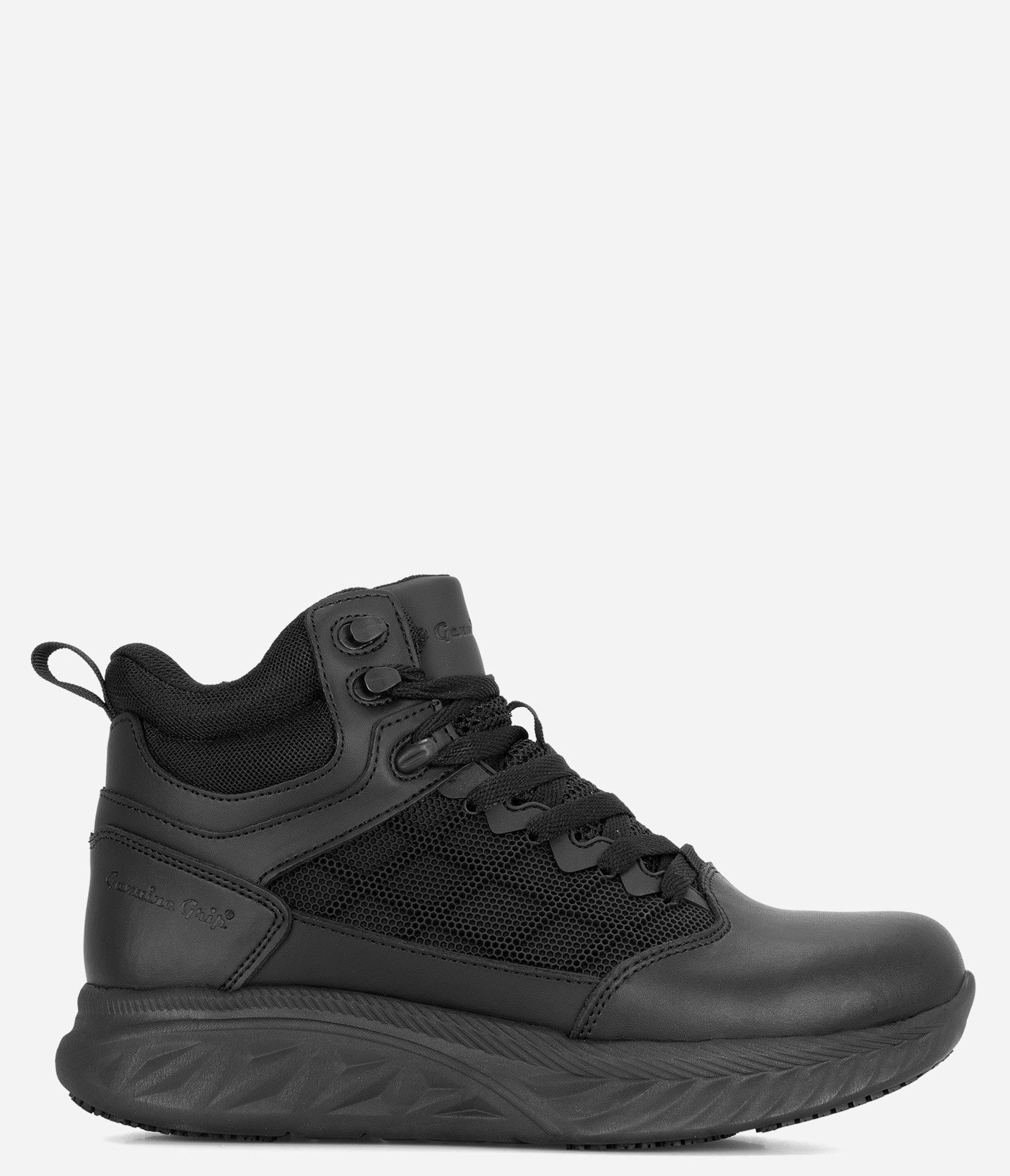 Genuine Grip Shielder Zipper Lock Slip Resistant High Top - Men Arch support men's medium