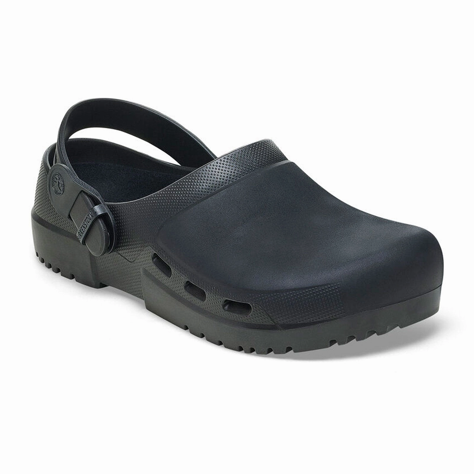 Birkenstock Birki Air 2.0 Clog (Unisex) - Black Cushioned Heel Pad Soft Flexible