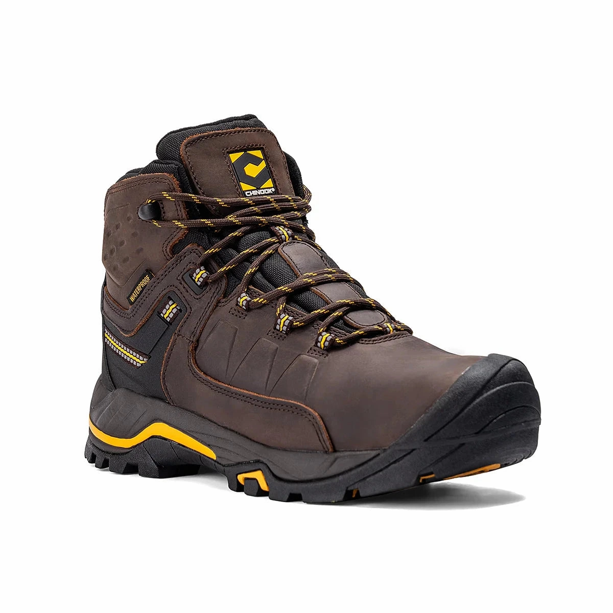 Low Ankle Style CHINOOK APPALACHIA 6" WATERPROOF LEAHTER HIKING BOOT MEN'S