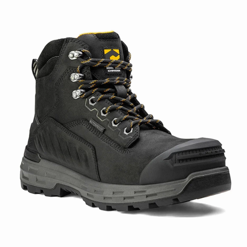 CHINOOK WILDWOOD 6" WATERPROOF COMPOSITE TOE BOOT MEN'S MEDIUM AND XWIDE Well-fitted