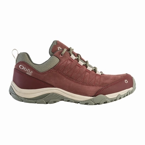 Oboz Ousel Low B-DRY Hiking Shoe (Women) - Port Thick sole