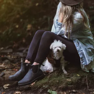 CLASSIC 587 CHELSEA - BLACK - LEATHER Plush Fit