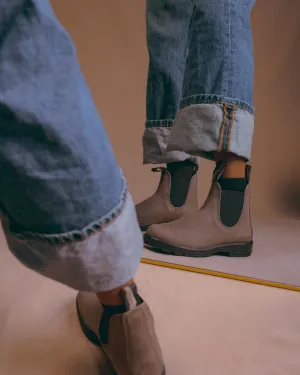 Compression Molded Sole fashionistas CLASSIC CHELSEA 2446 - CLAY - LEATHER