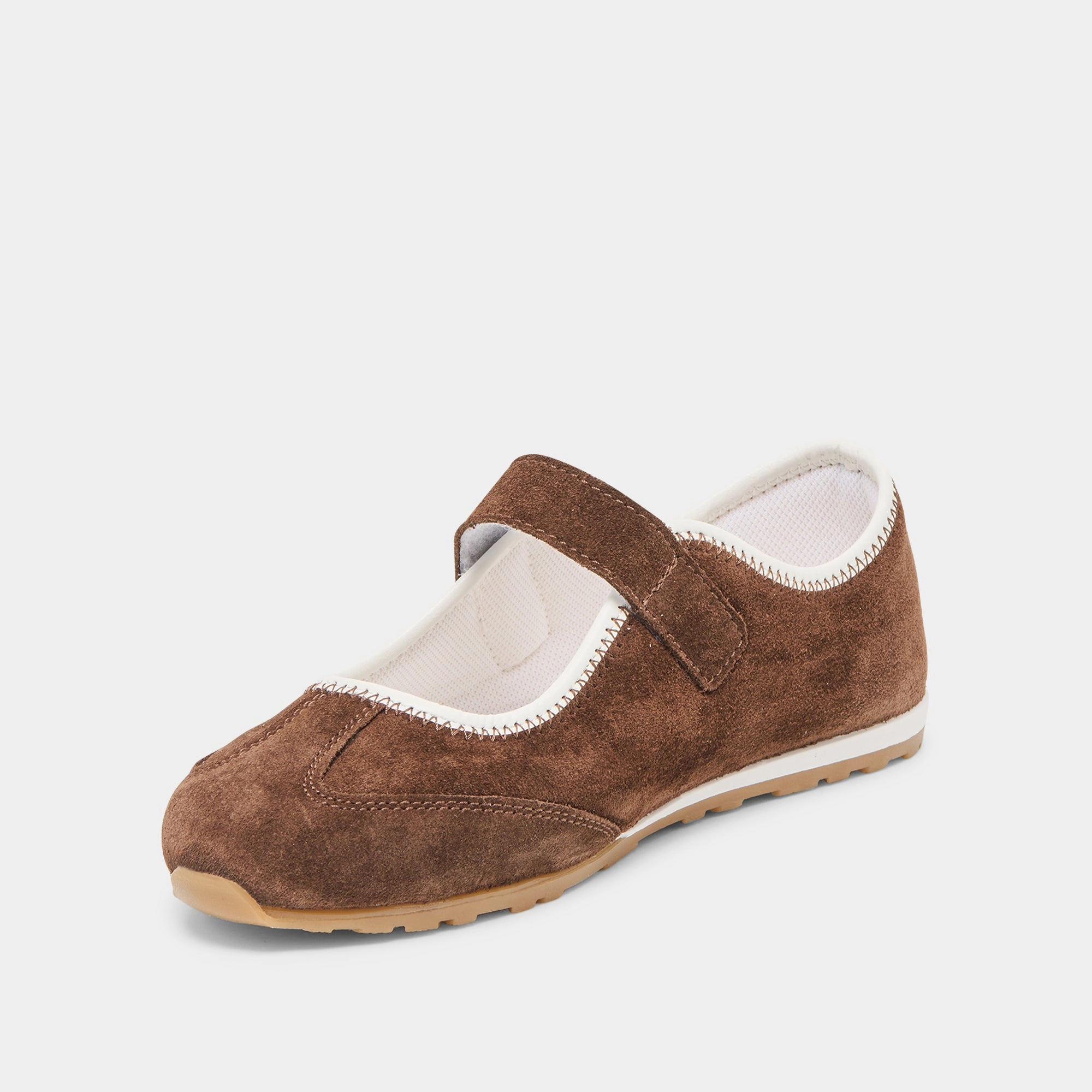 Bare Foot SOFYA SNEAKERS DK BROWN SUEDE
