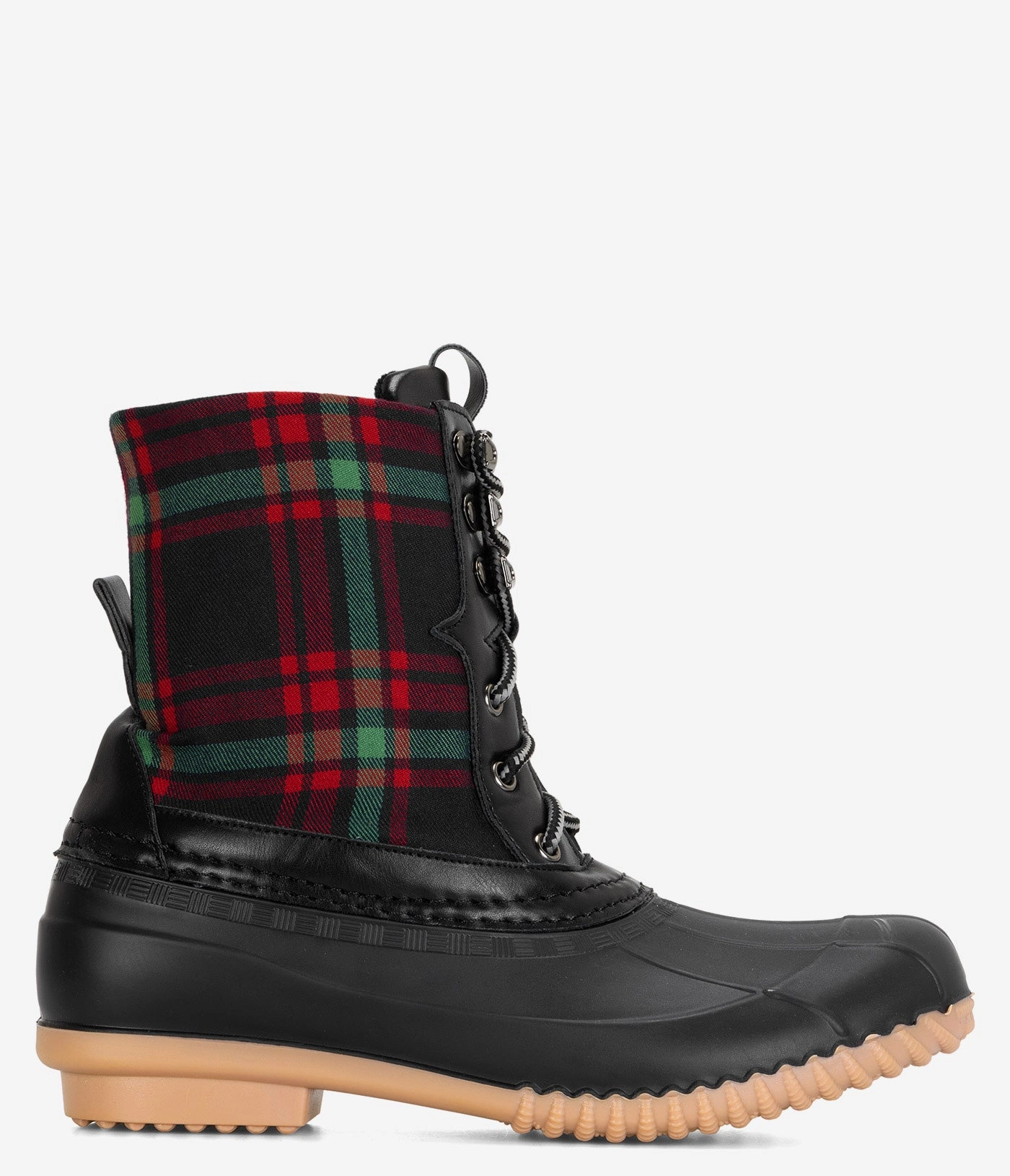 Molded Arch Contour Low Profile Active Nomad Spring Step Duckie Plaid Boot - Women