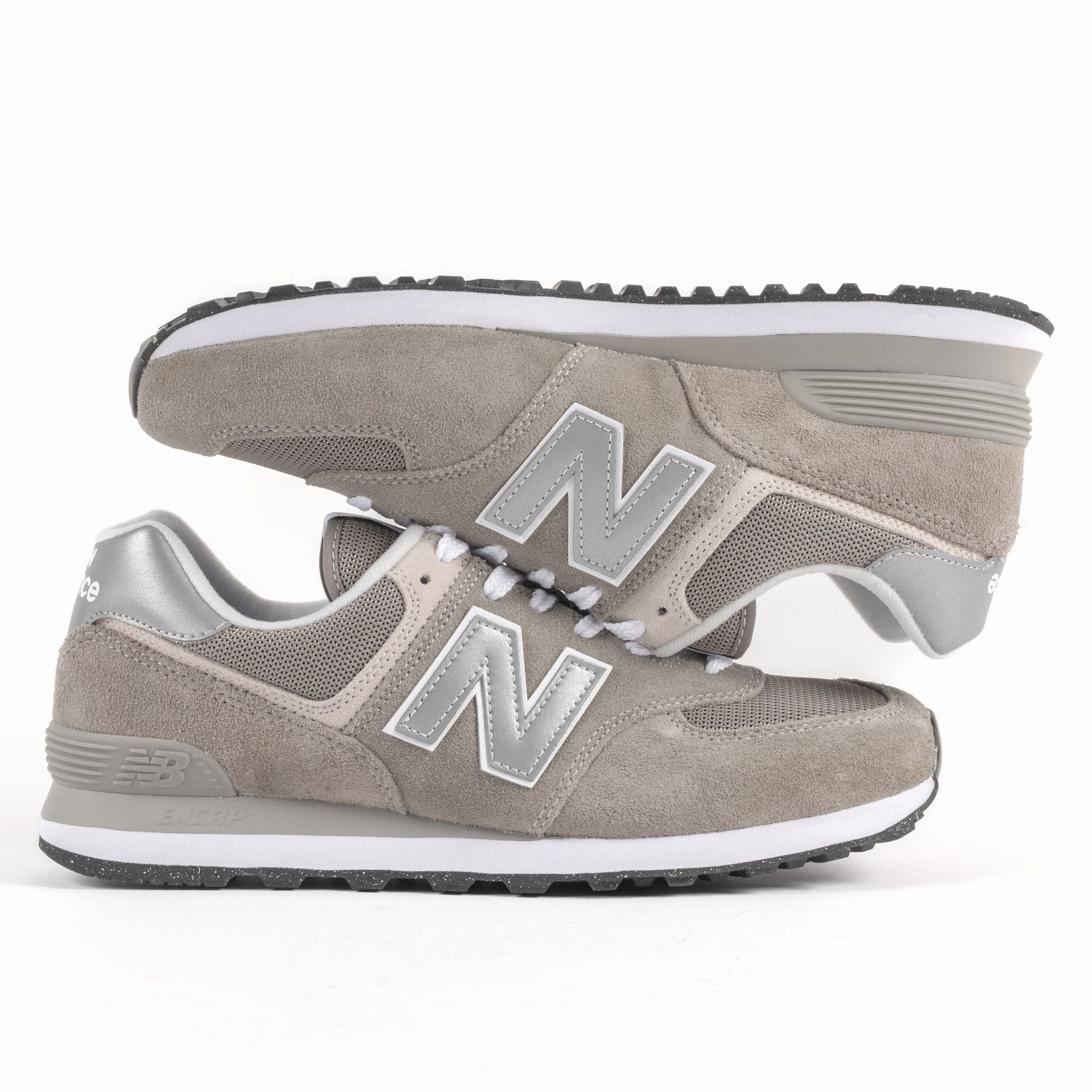 Foot Contouring 574 CLASSIC - GREY - SUEDE/MESH