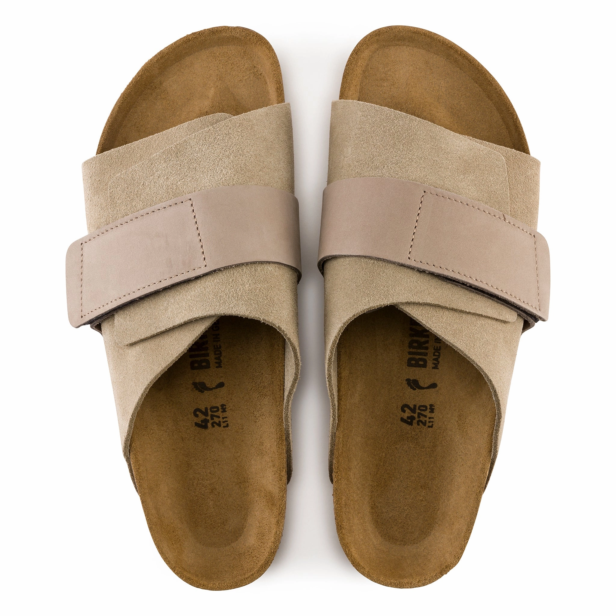 KYOTO - TAUPE - LEATHER Shock Diffusing