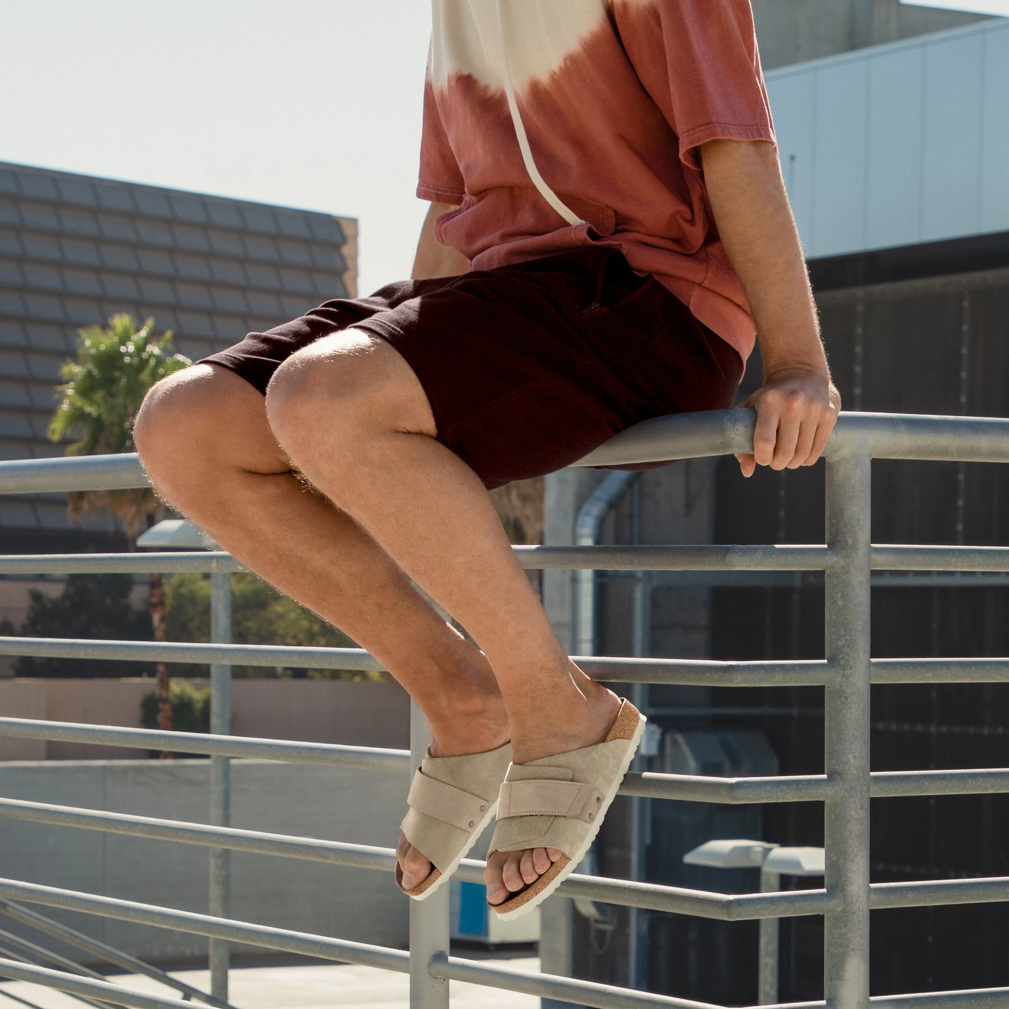 KYOTO - TAUPE - LEATHER Flexible Midfoot