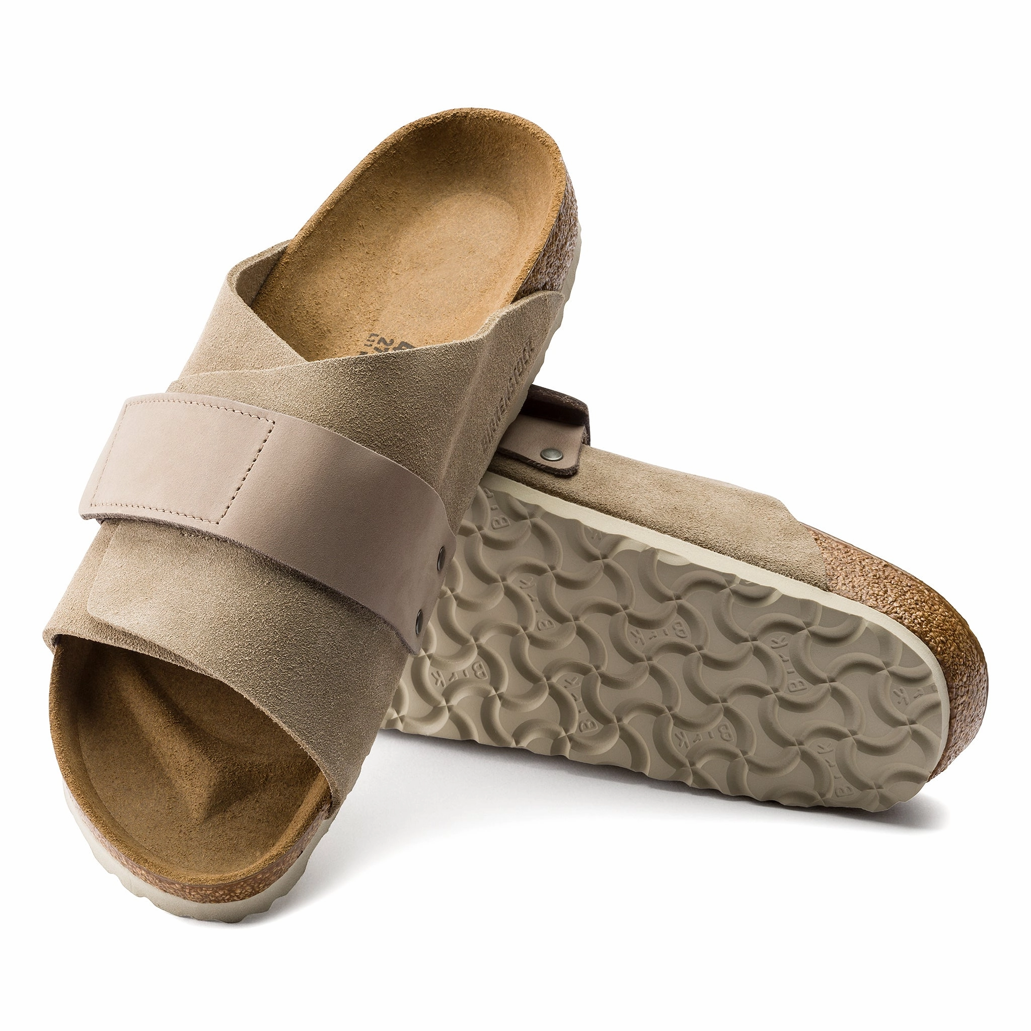 KYOTO - TAUPE - LEATHER Special Occasion Hyper Elastic Foam