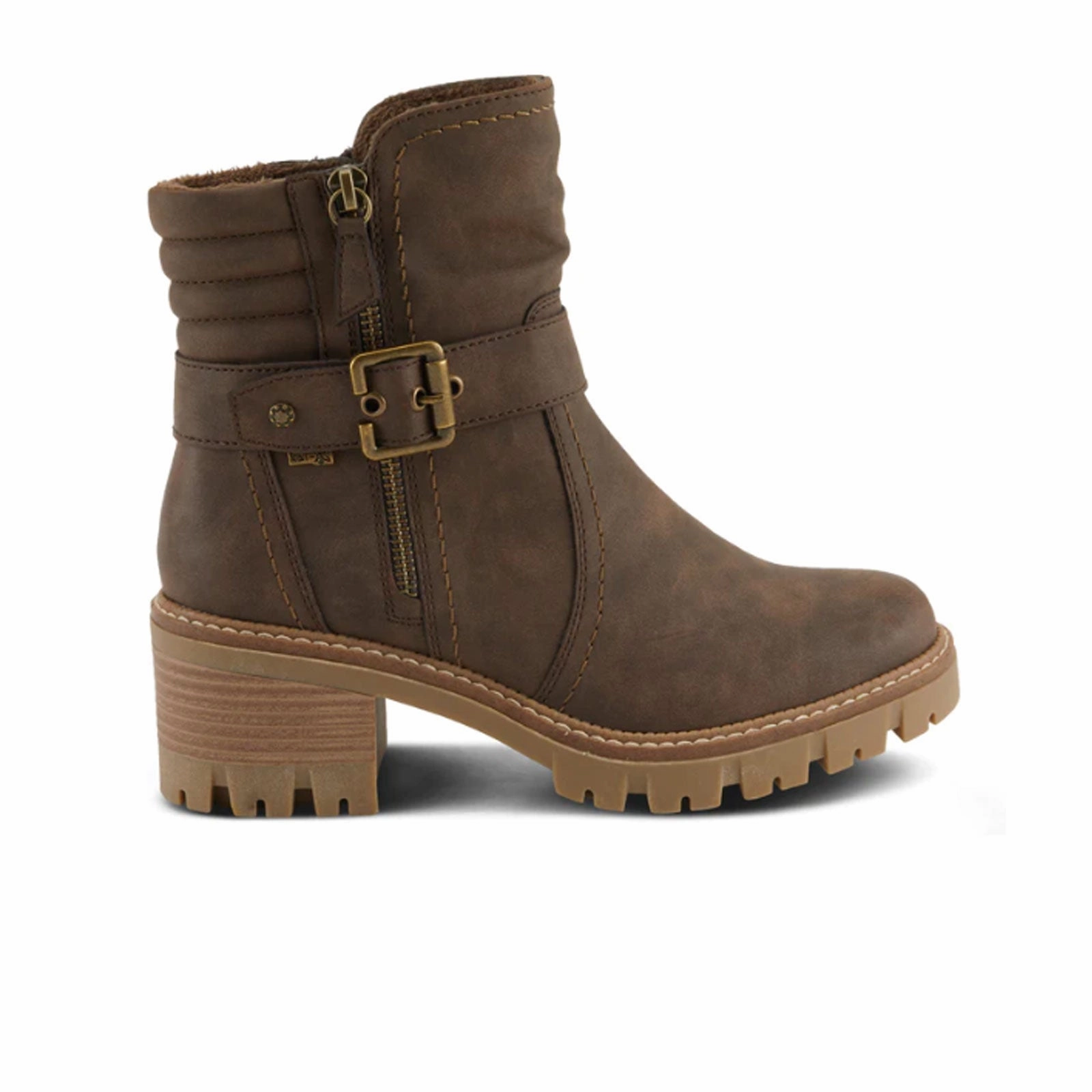 Dynamic Flex Construction Spring Step Relife Smokies Ankle Boot (Women) - Taupe