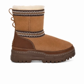 Sleek Function UGG? Classic Mini Trailgazer Boot (Women) - Chestnut
