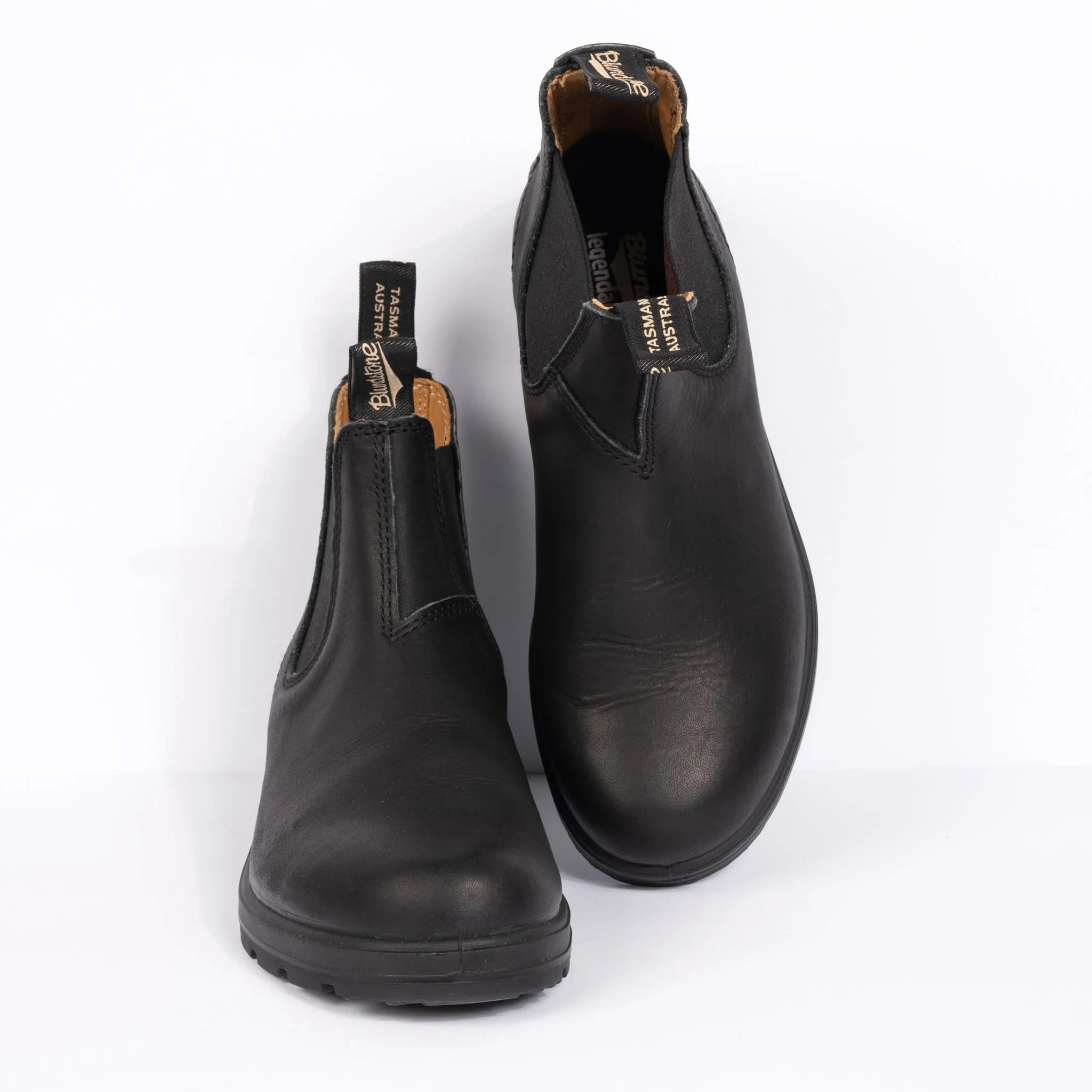 golf shoes Blown Rubber Outsole CLASSIC 558 CHELSEA - BLACK - LEATHER