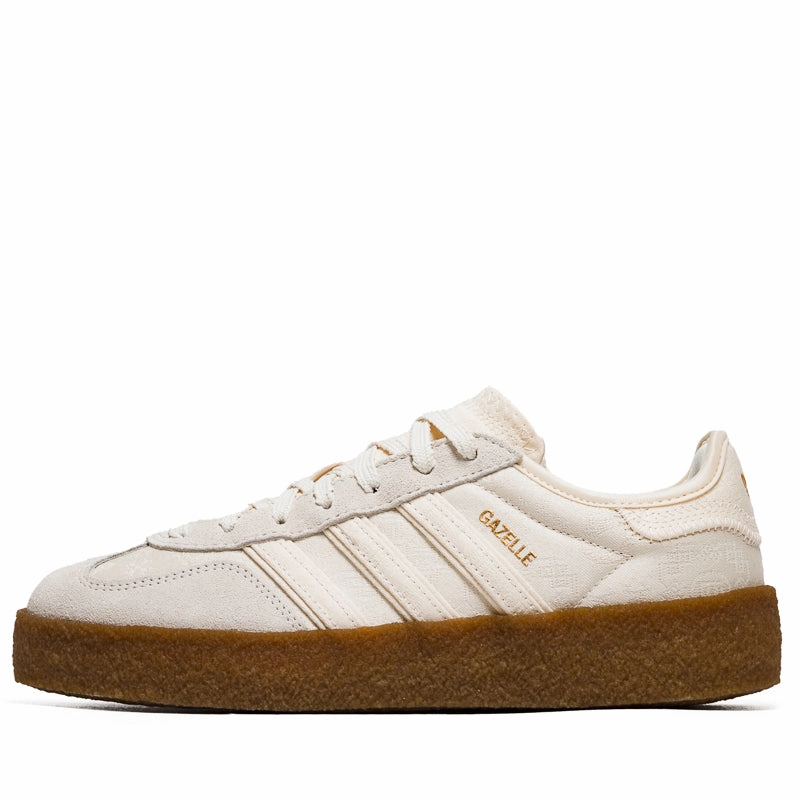 CLOT x Adidas Crepe Gazelle S - Cream White/Core White Travel Ready Durable Shell Windy Weather