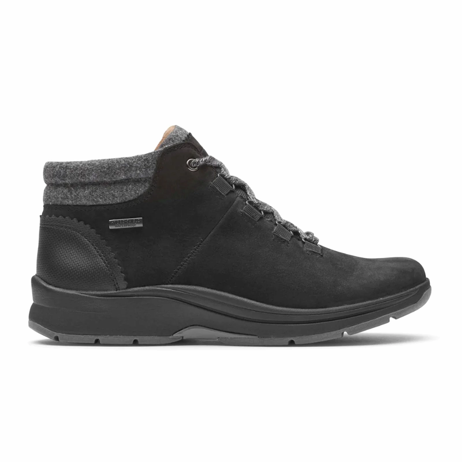Cobb Hill Pyper Waterproof Hiker (Women) - Black Nubuck Slip Resistant Rural Traveler