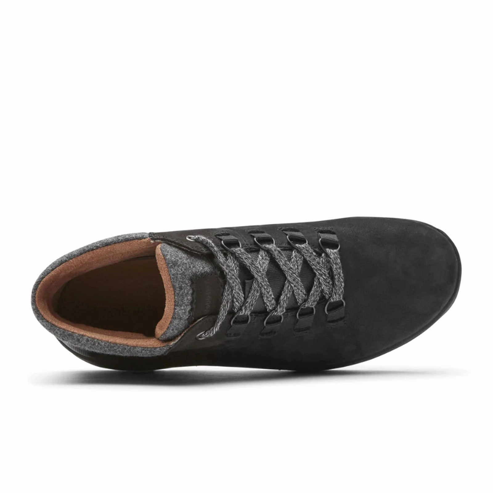 Minimal Design Comfort Fit Cobb Hill Pyper Waterproof Hiker (Women) - Black Nubuck