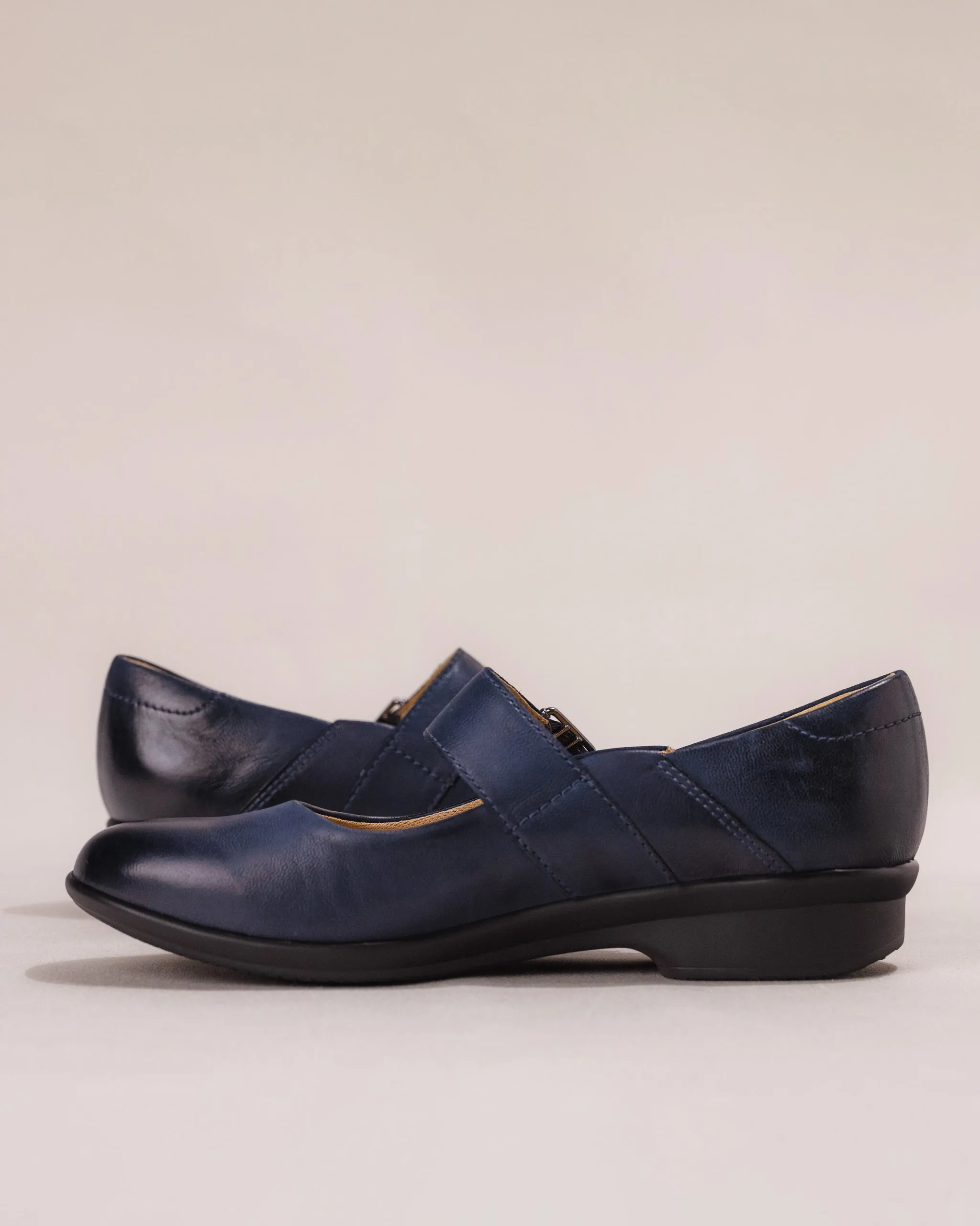 Lace-up COLLETTE - NAVY - NUBUCK