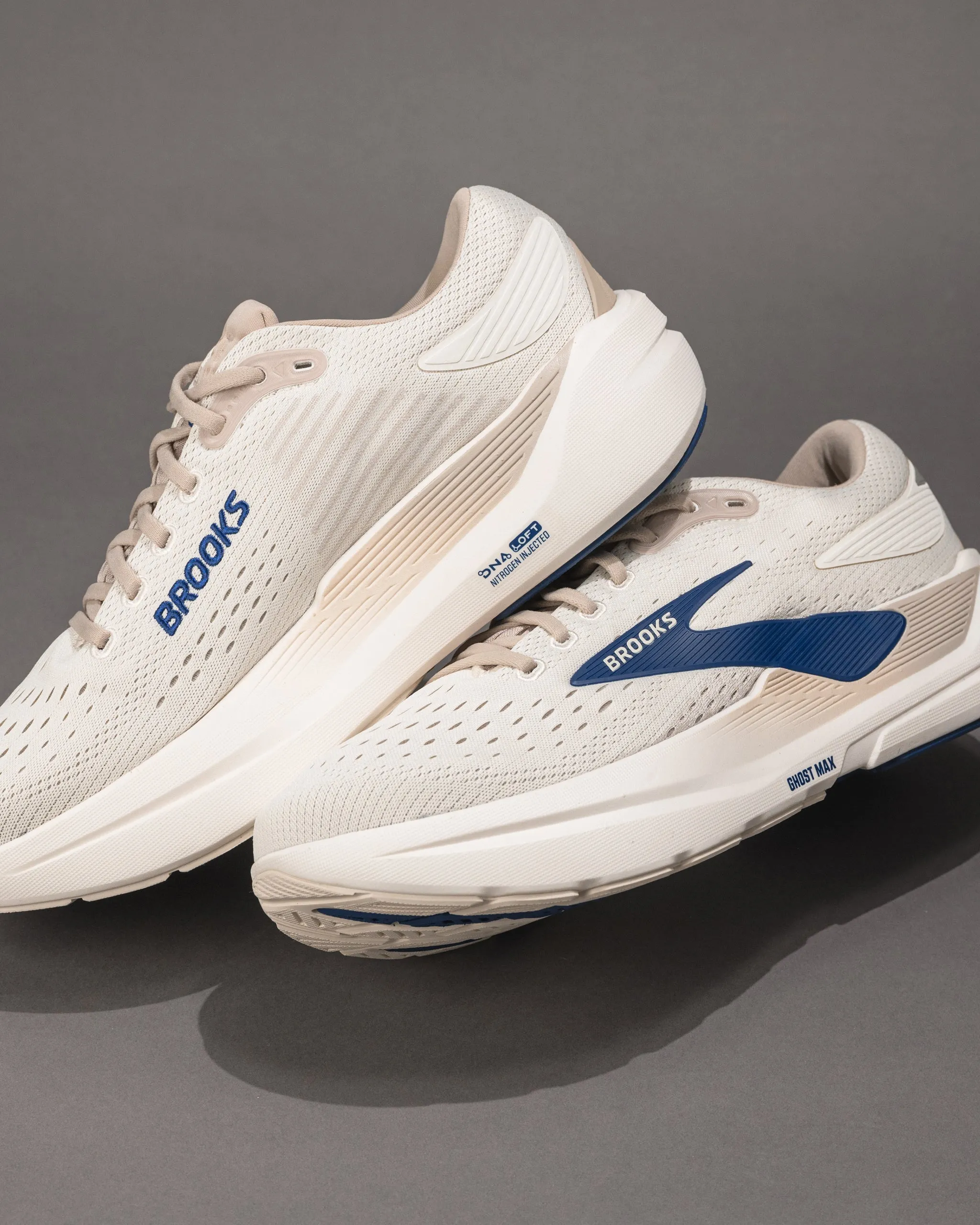 Noise Reducing Sole ordinary MEN'S GHOST MAX 3 - COCONUT - MESH