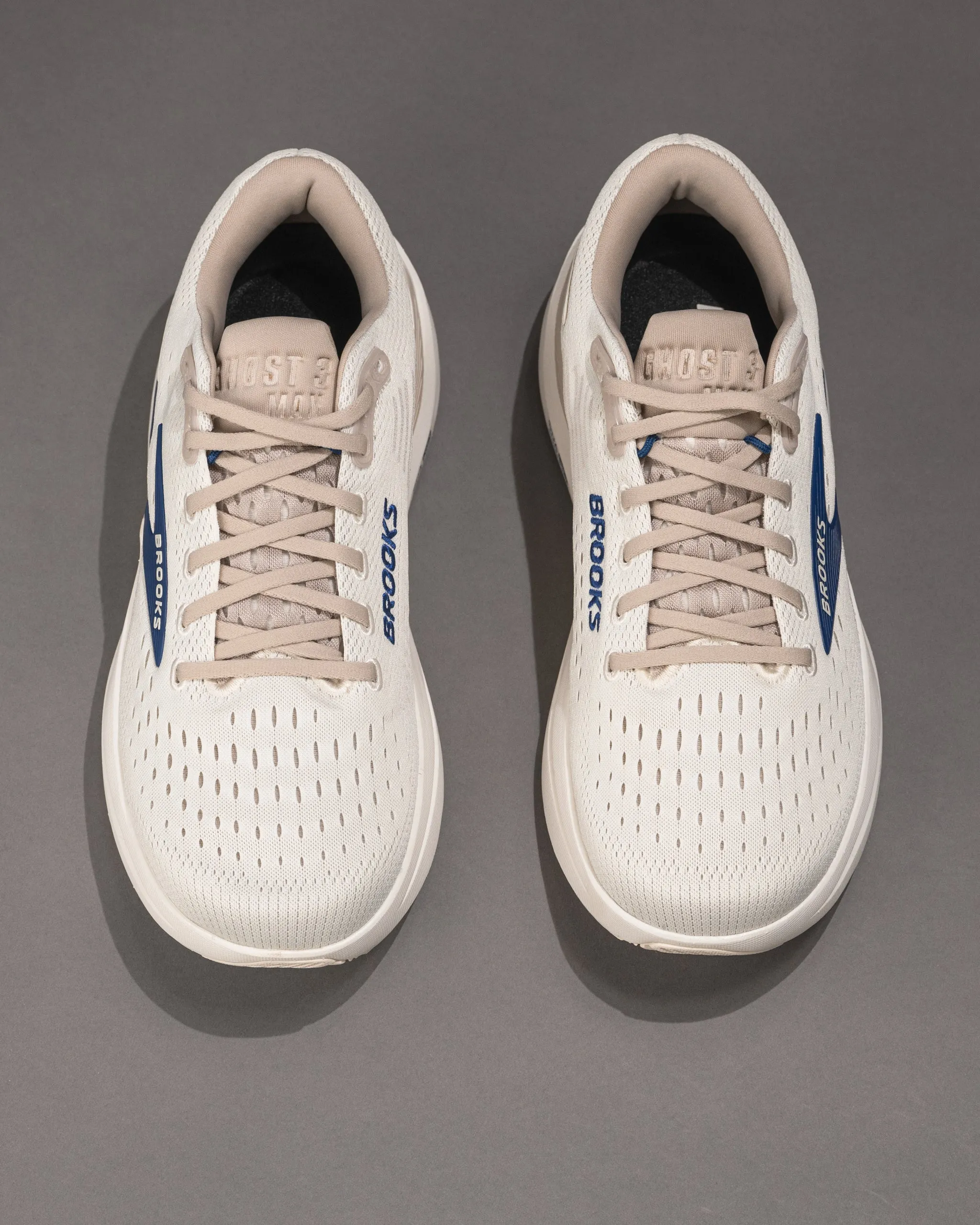 Flexible Sole Technology midsole - type MEN'S GHOST MAX 3 - COCONUT - MESH