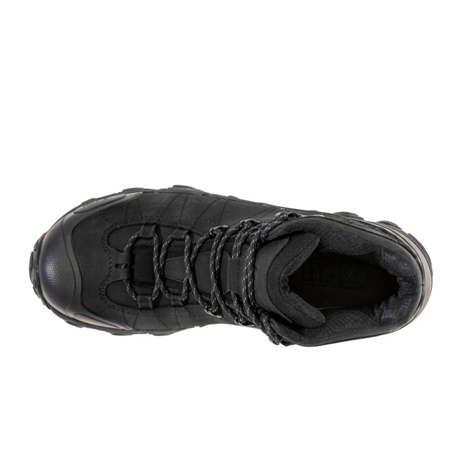 Quick Pull Oboz Bridger Mid B-DRY Hiking Boot (Men) - Black Sea