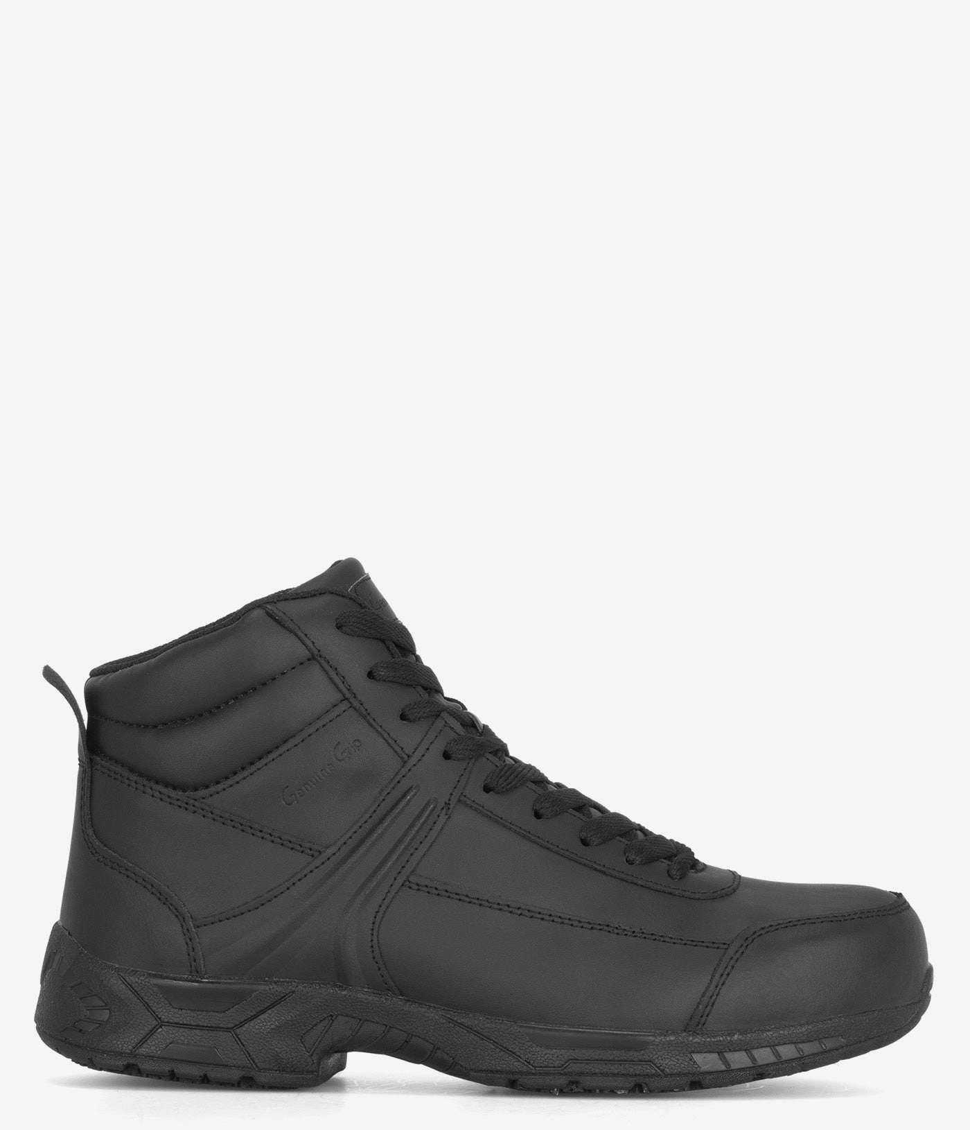 Practical Style Mid Cut Genuine Grip Athletic 6" Steel Safety Toe Boot