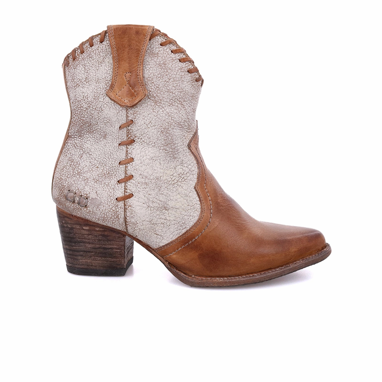 Bed Stu Baila II Ankle Boot (Women) - Tan Rustic Nectar Lux Stable Support Mountain Hike Stable Support Rural Traveler