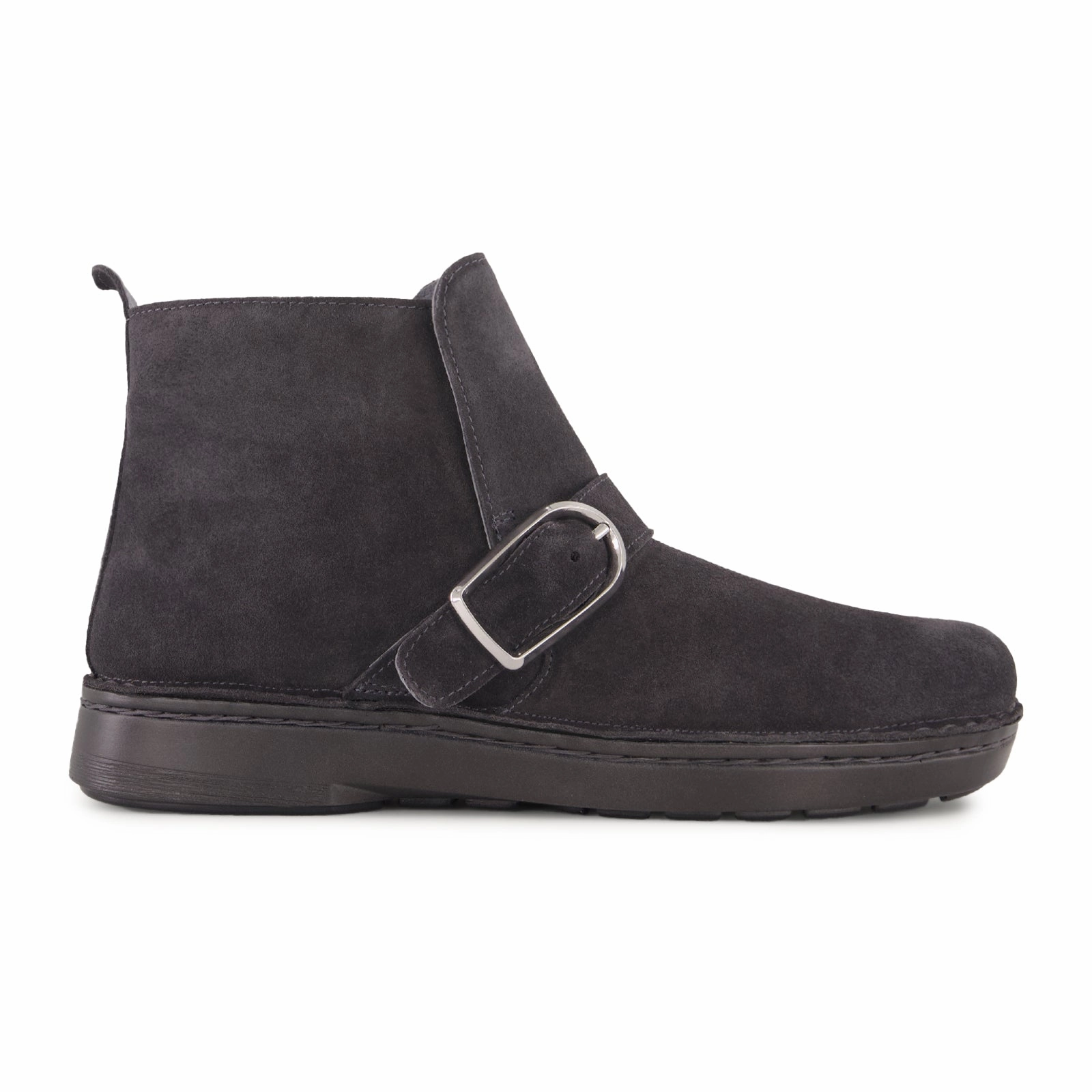 Naot Kolmer Ankle Boot (Women) - Charcoal Suede Work Function Durable Shell Adventure Journey