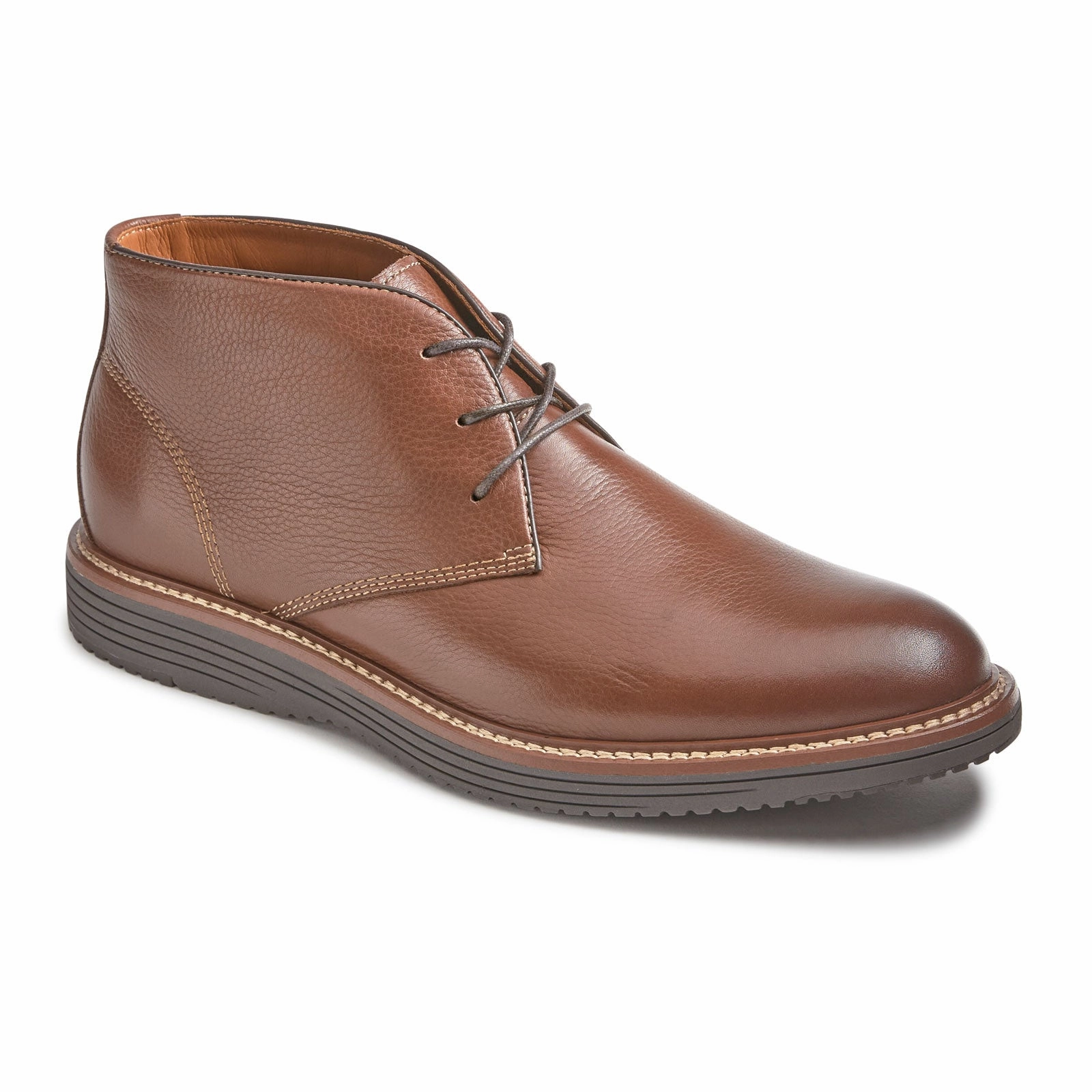 Protective Finish Mountain Climber Johnston & Murphy Upton Chukka Boot (Men) - Tan Full Grain