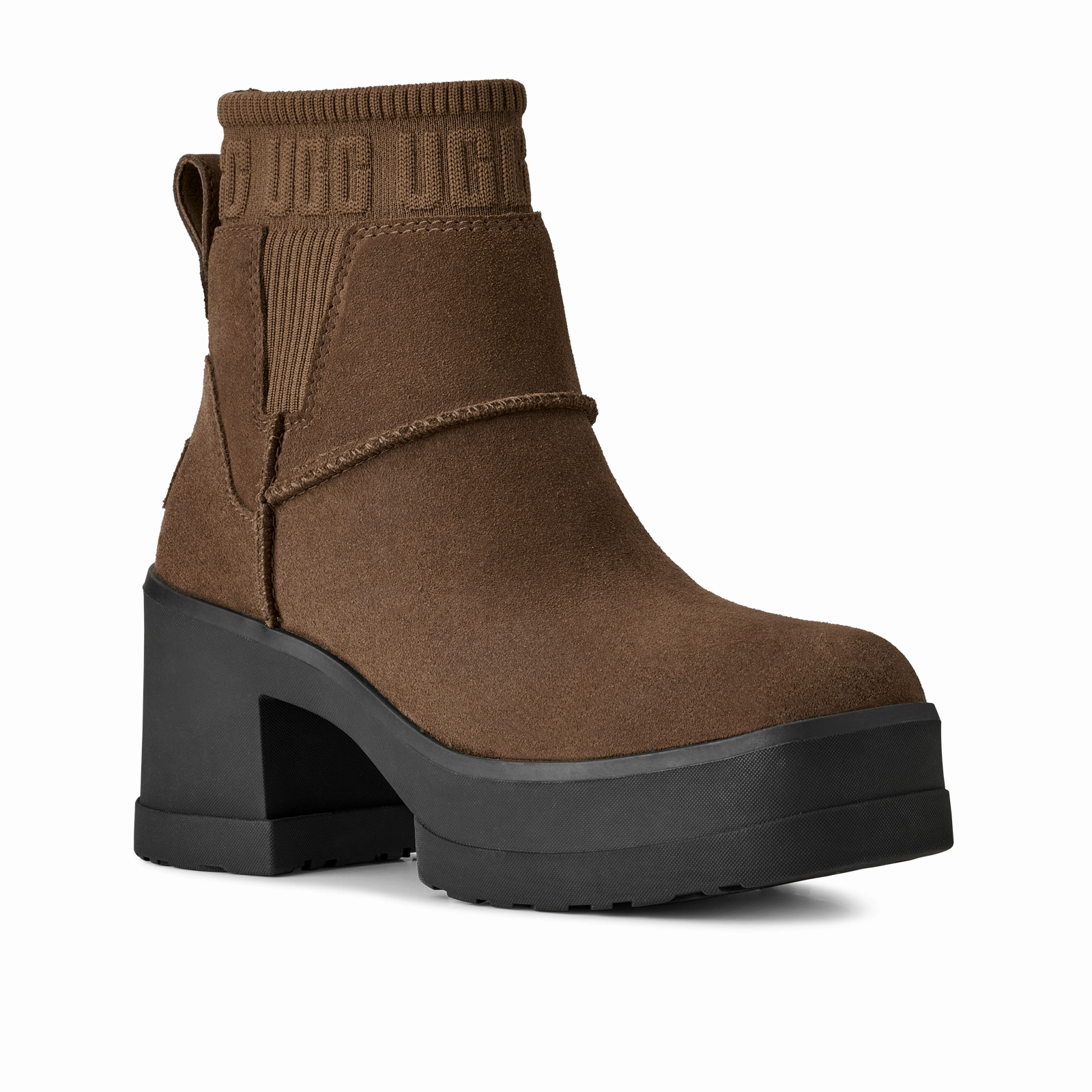 Comfortable Movement UGG? Moxy Chelsea (Women) - Dark Toffee