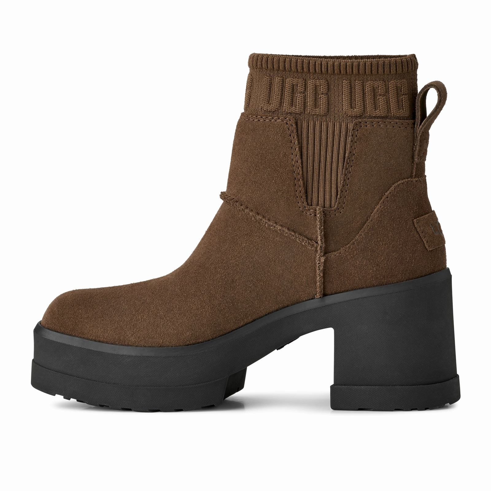 Feather Light Remote Hiking Ankle Lock UGG? Moxy Chelsea (Women) - Dark Toffee