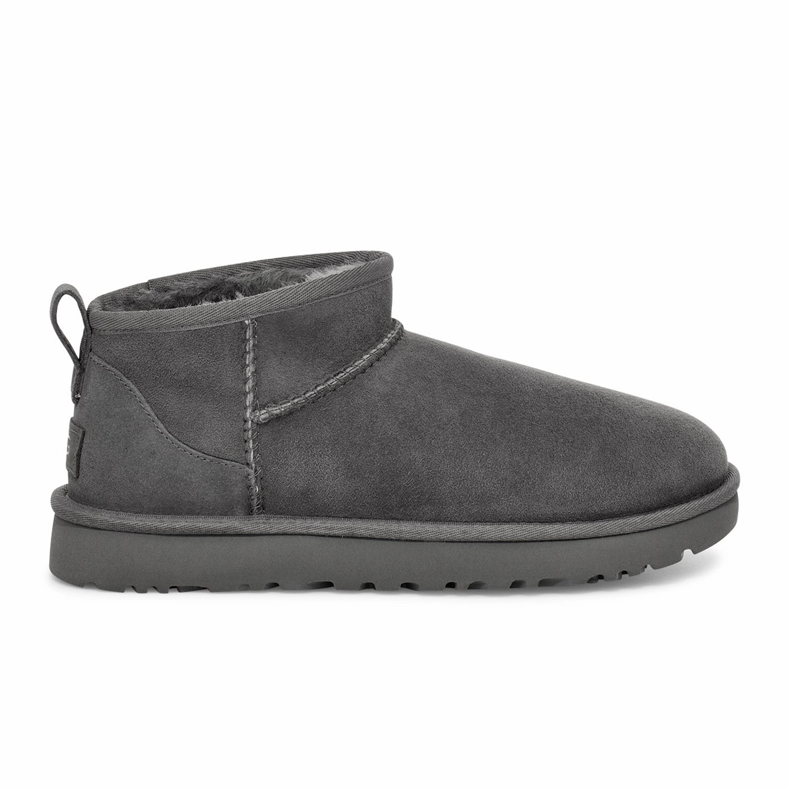 UGG? Classic Ultra Mini (Women) - Grey Thermal Core Mountain Hike Open Toe