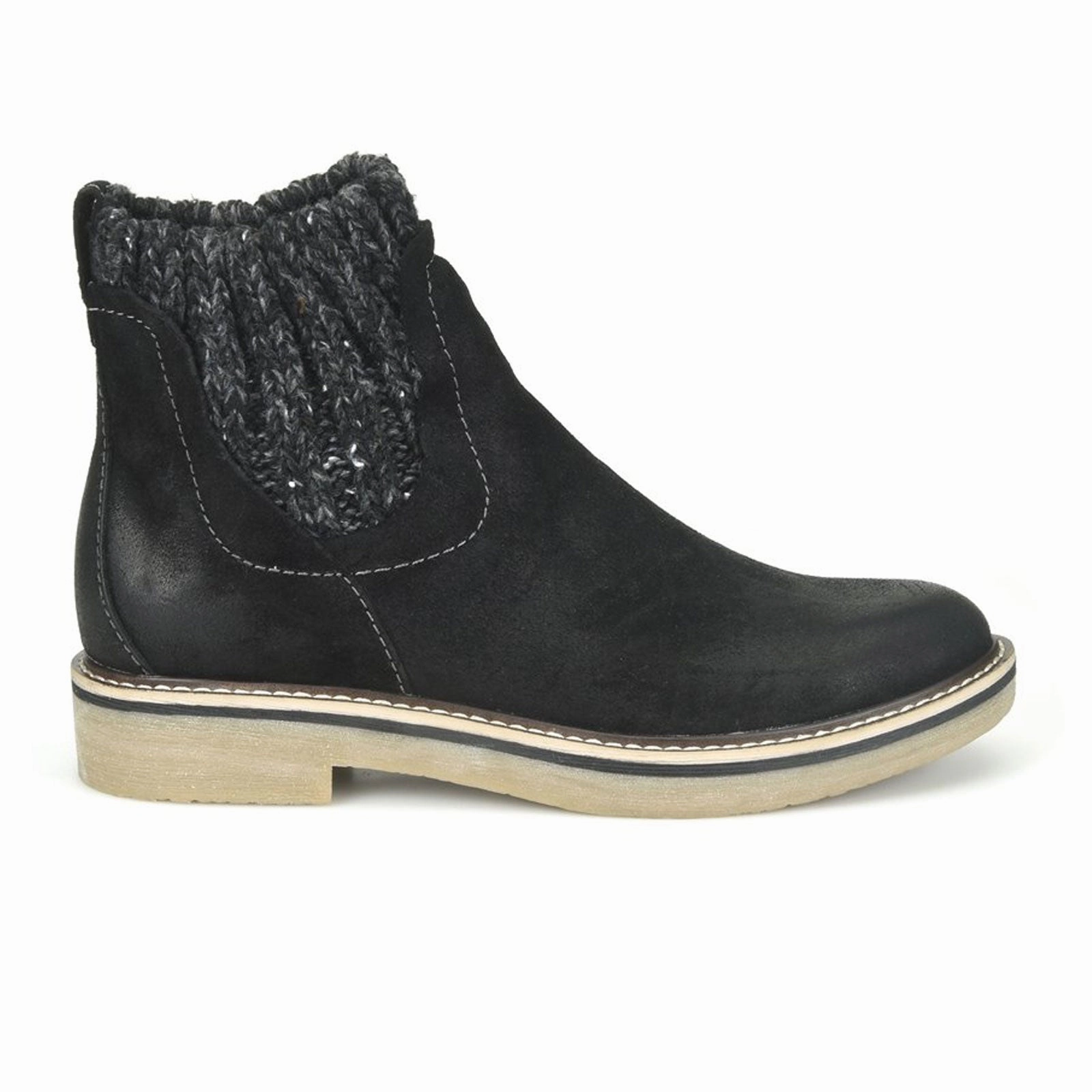 reinforced sole Comfortiva Rawnie Ankle Boot (Women) - Black