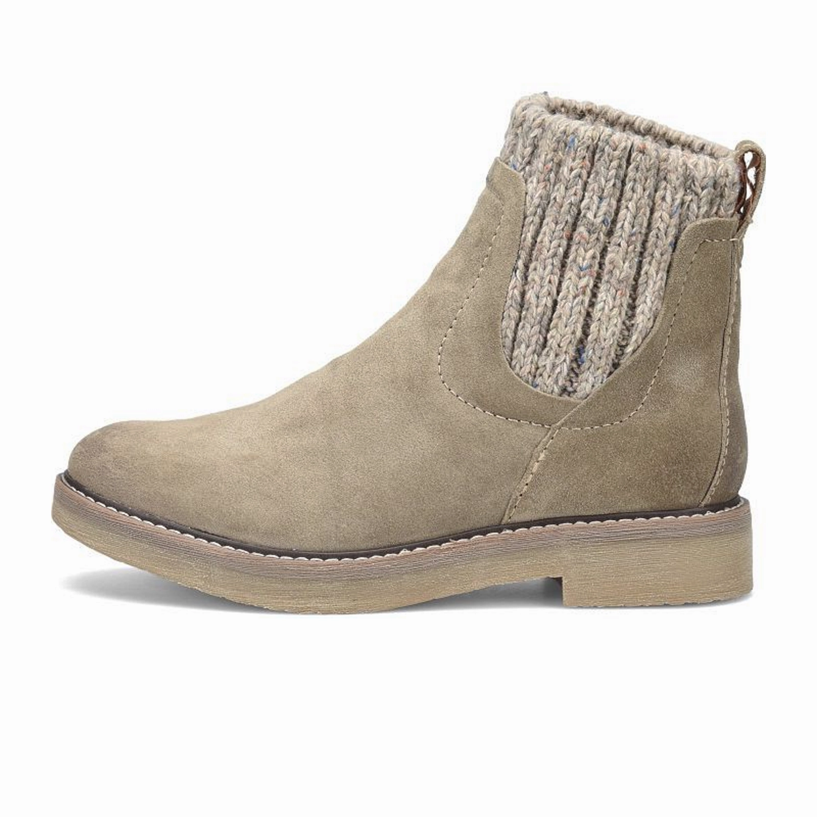 Comfortiva Rawnie Ankle Boot (Women) - Light Taupe Crisp Finish Fashion Focused