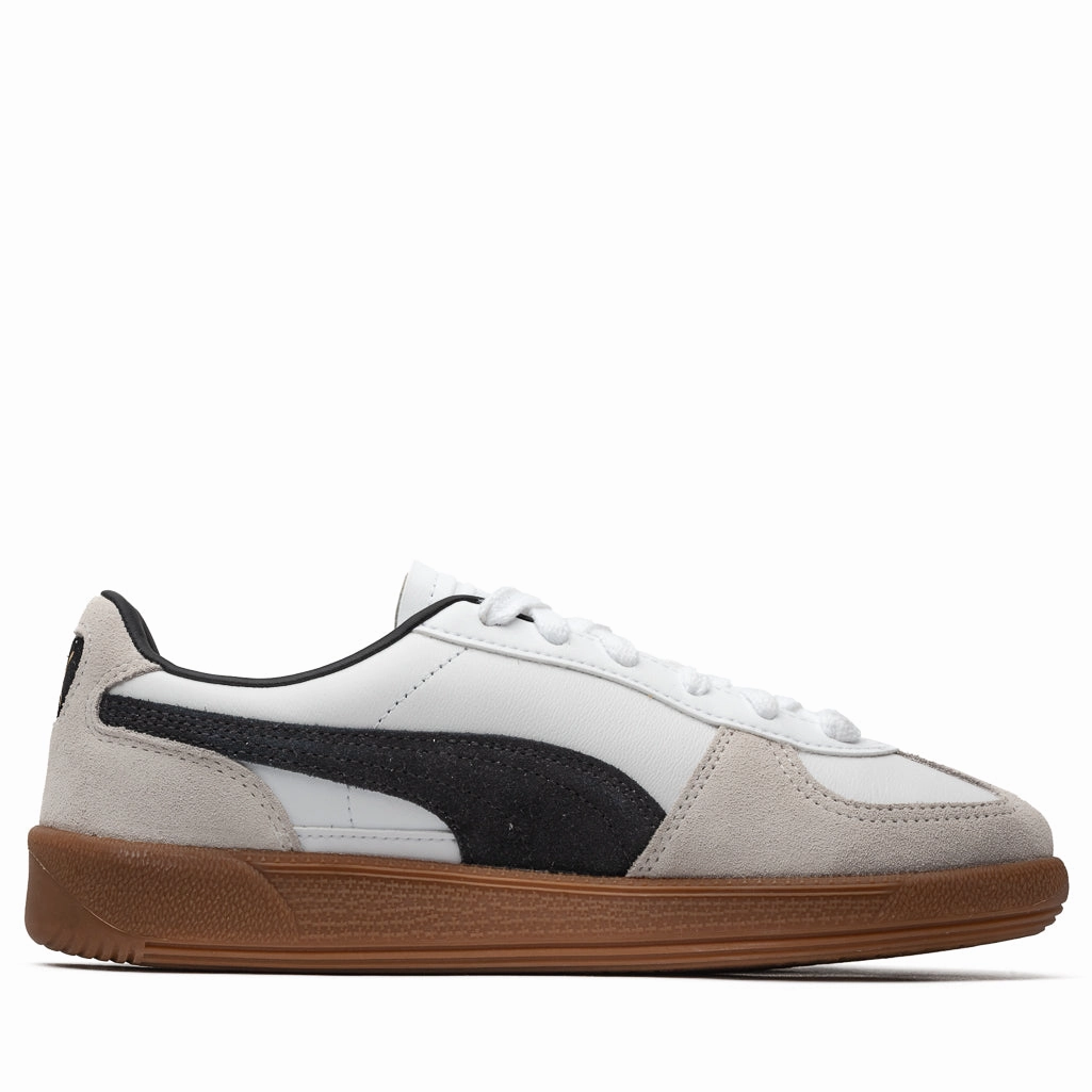 Support Foot foldable Puma Palermo Leather - White/Vapor Grey