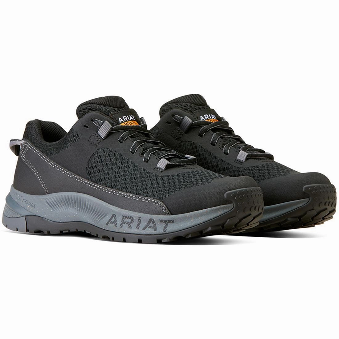 Outpace Shift Soft-Toe Shoe Black Lightweight Frame