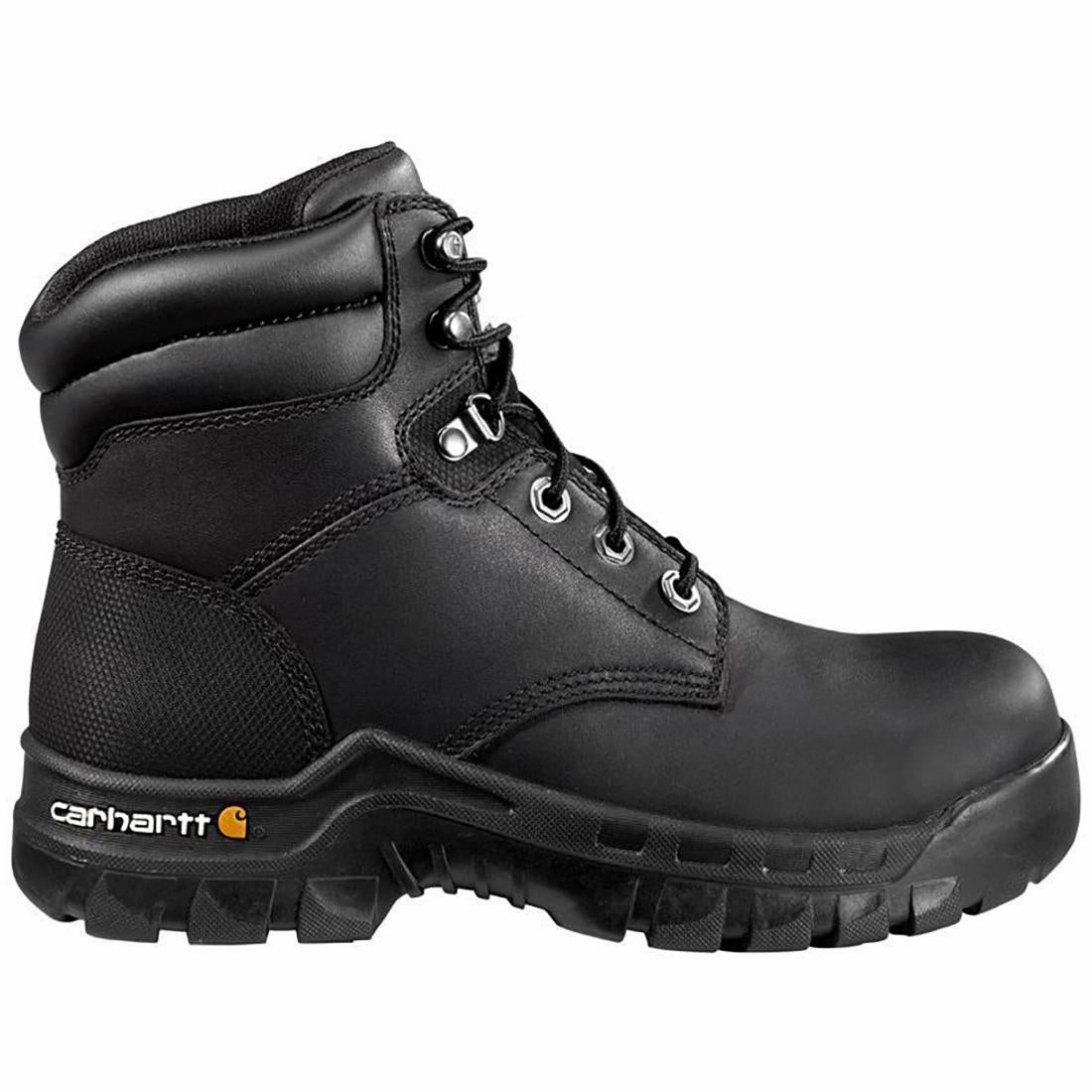 6" Women's Rugged Flex Composite Toe Work Boot Black Earth Tones Ventilated Upper