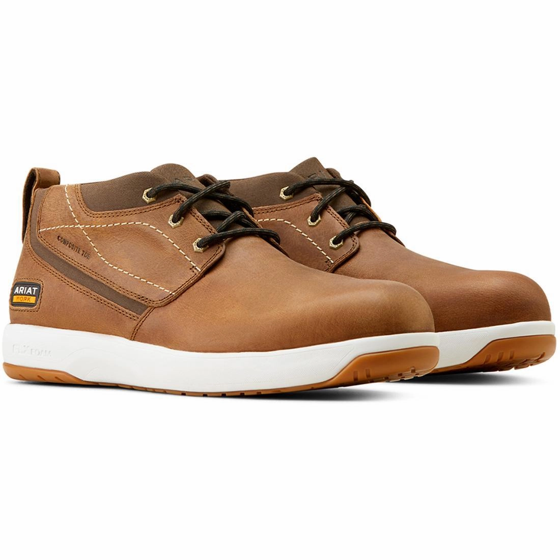 Charming Conveyer Composite-Toe Work Shoe Sandstorm