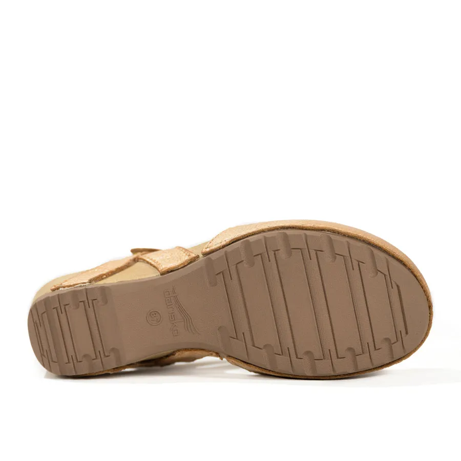 lace - closure TIFFANI - TAN - LEATHER