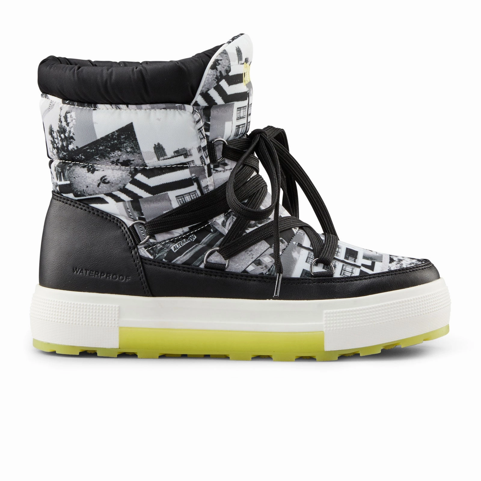 Zip Fast Mud Resistant Active Nomad Cougar Wink Nylon Boot (Women) - Black/Collage