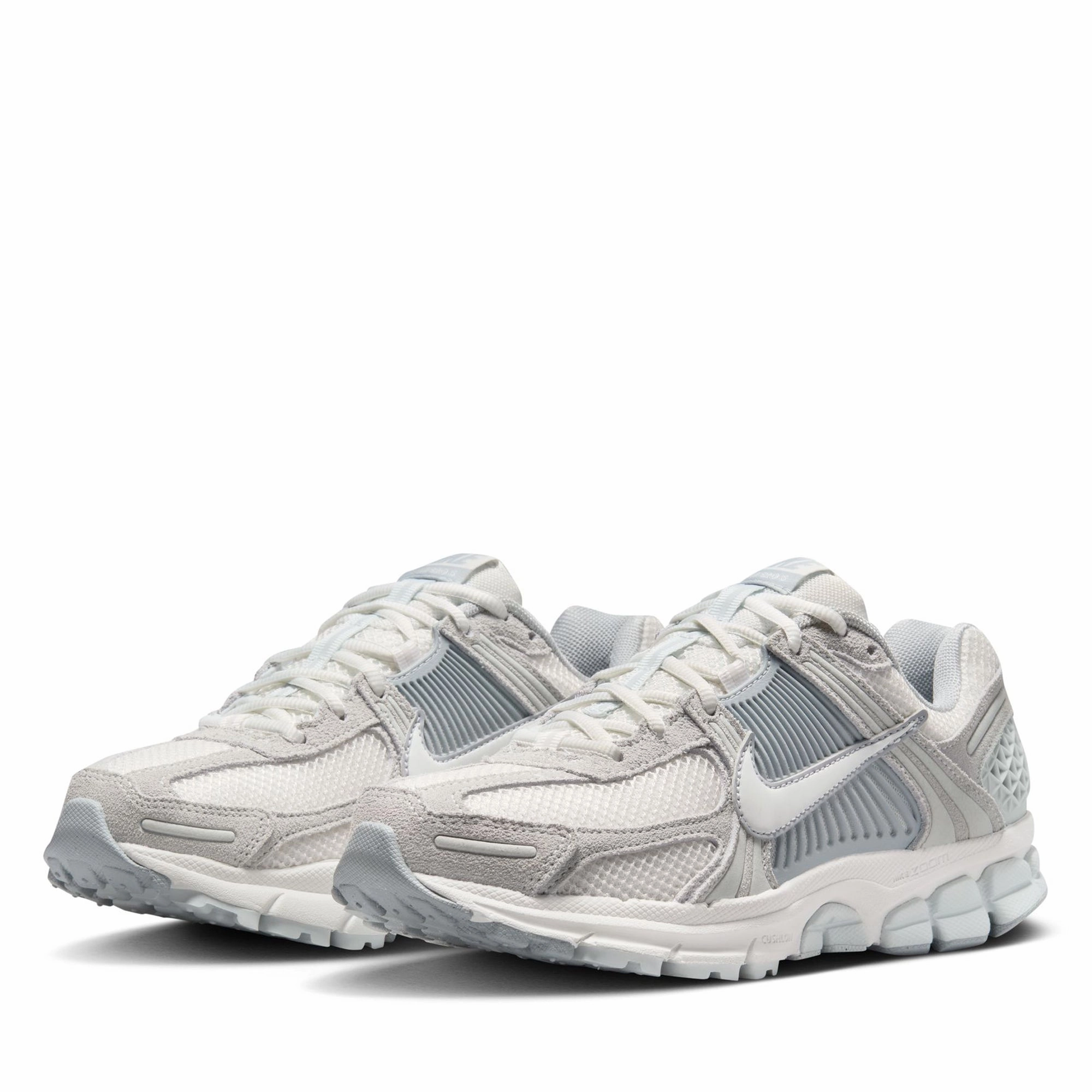 Women's Nike Zoom Vomero 5 - Pure Platinum/Summit White Breathable Trail Runner Stable Ankle