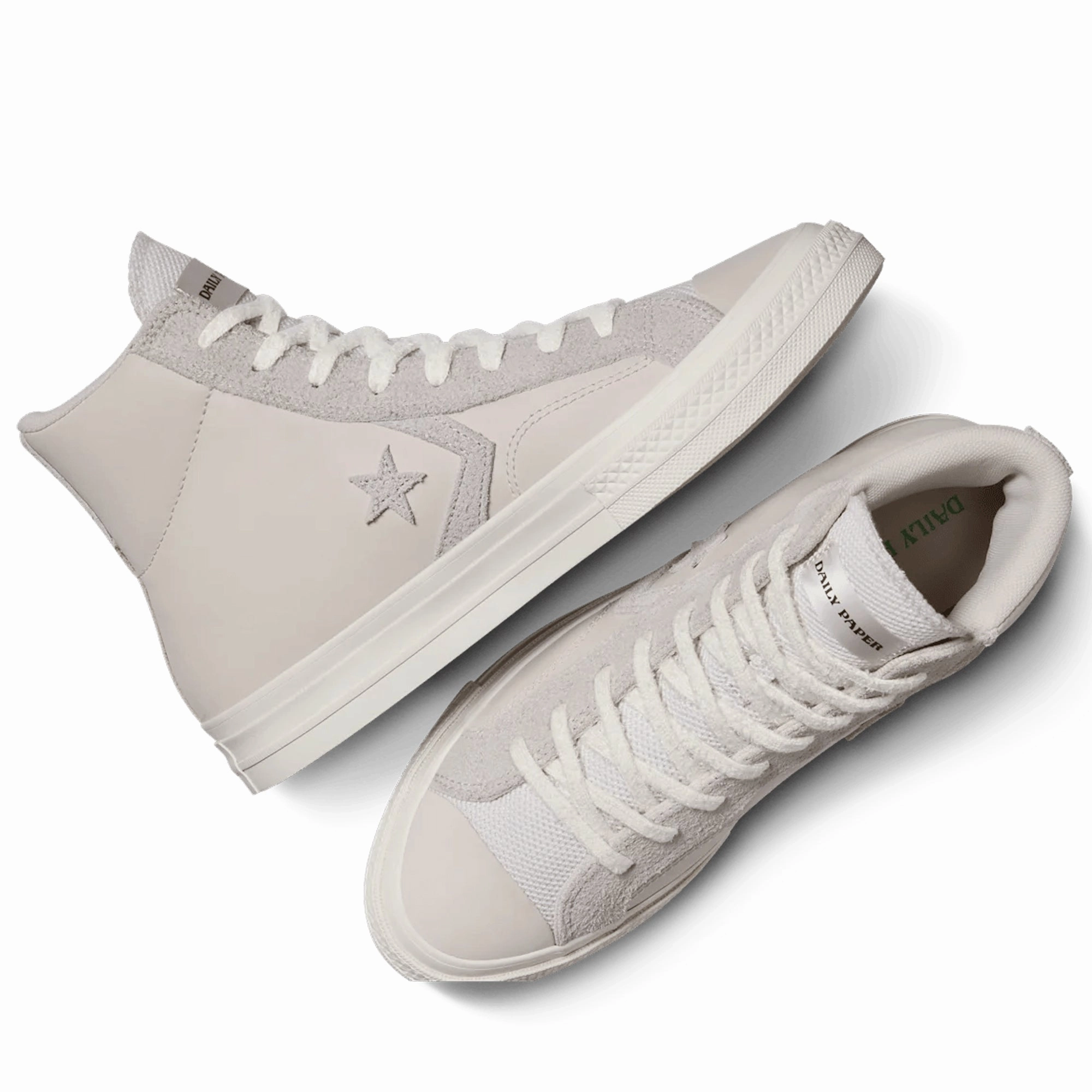 Daily Paper x Converse Star Player 76 Hi - White Sand/Egret Insulated Outdoor Trek