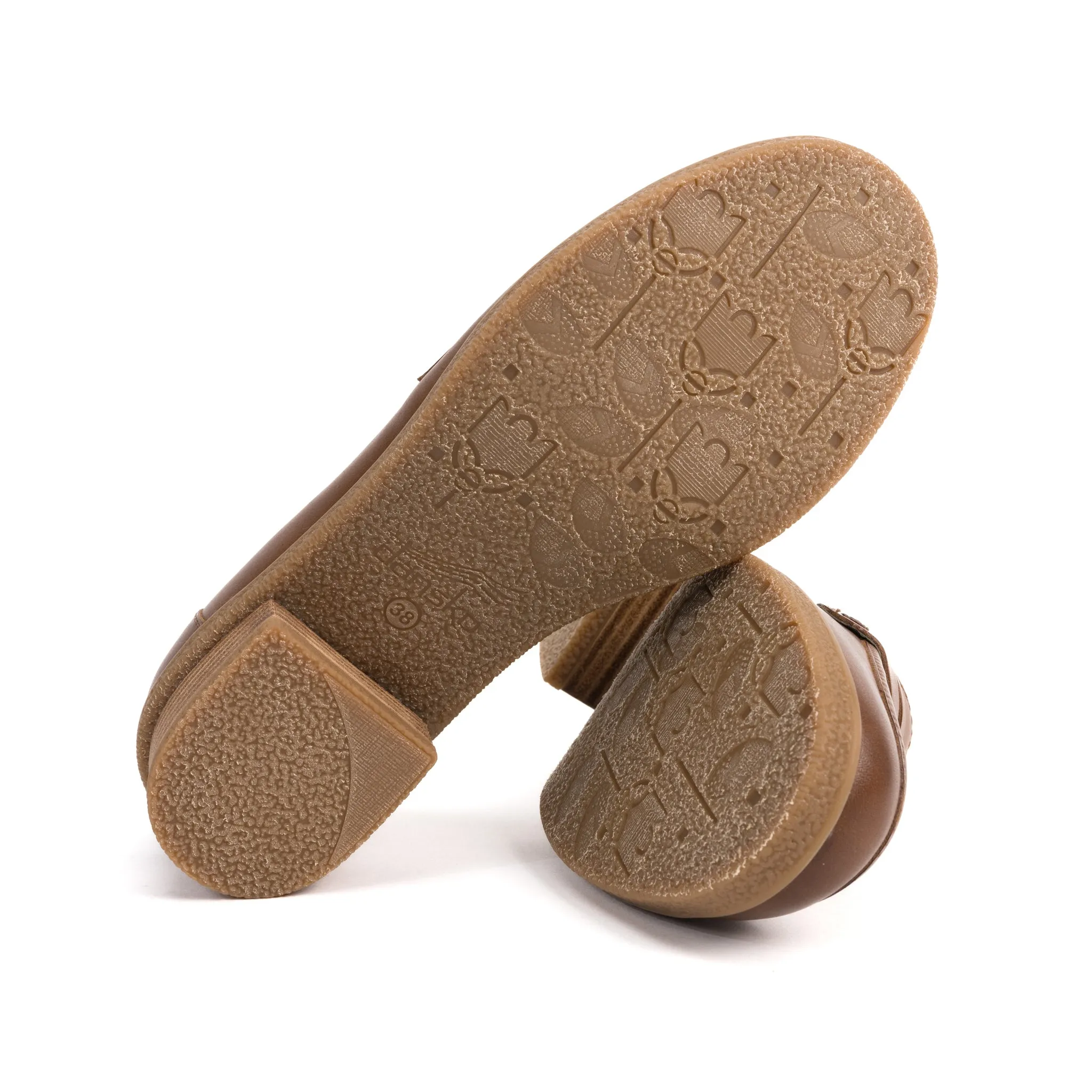 Stable Footing Ultra Cushion Padding DANICA - TAN - LEATHER