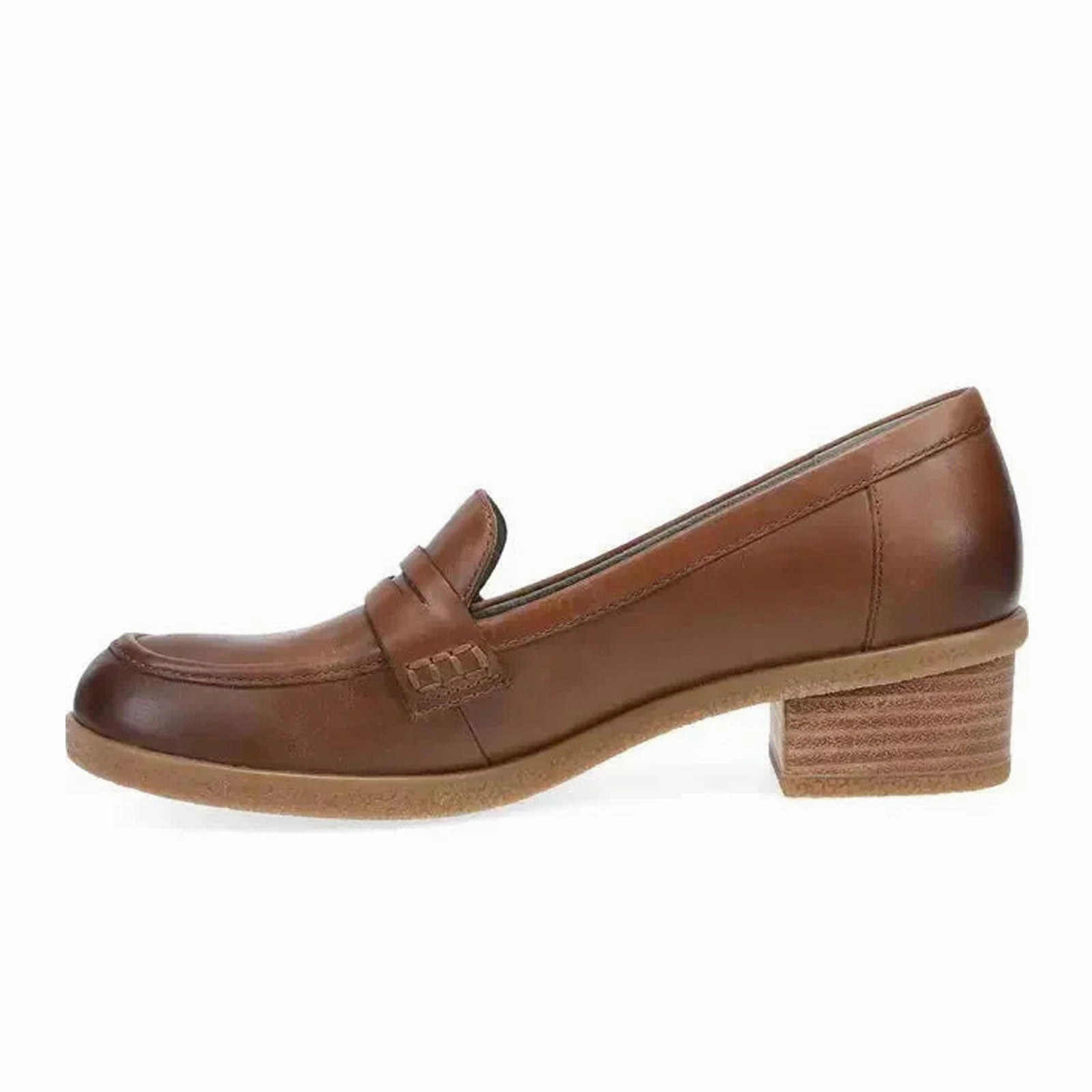 All-Day Use Dansko Danica Loafer (Women) - Tan Waterproof Burnished