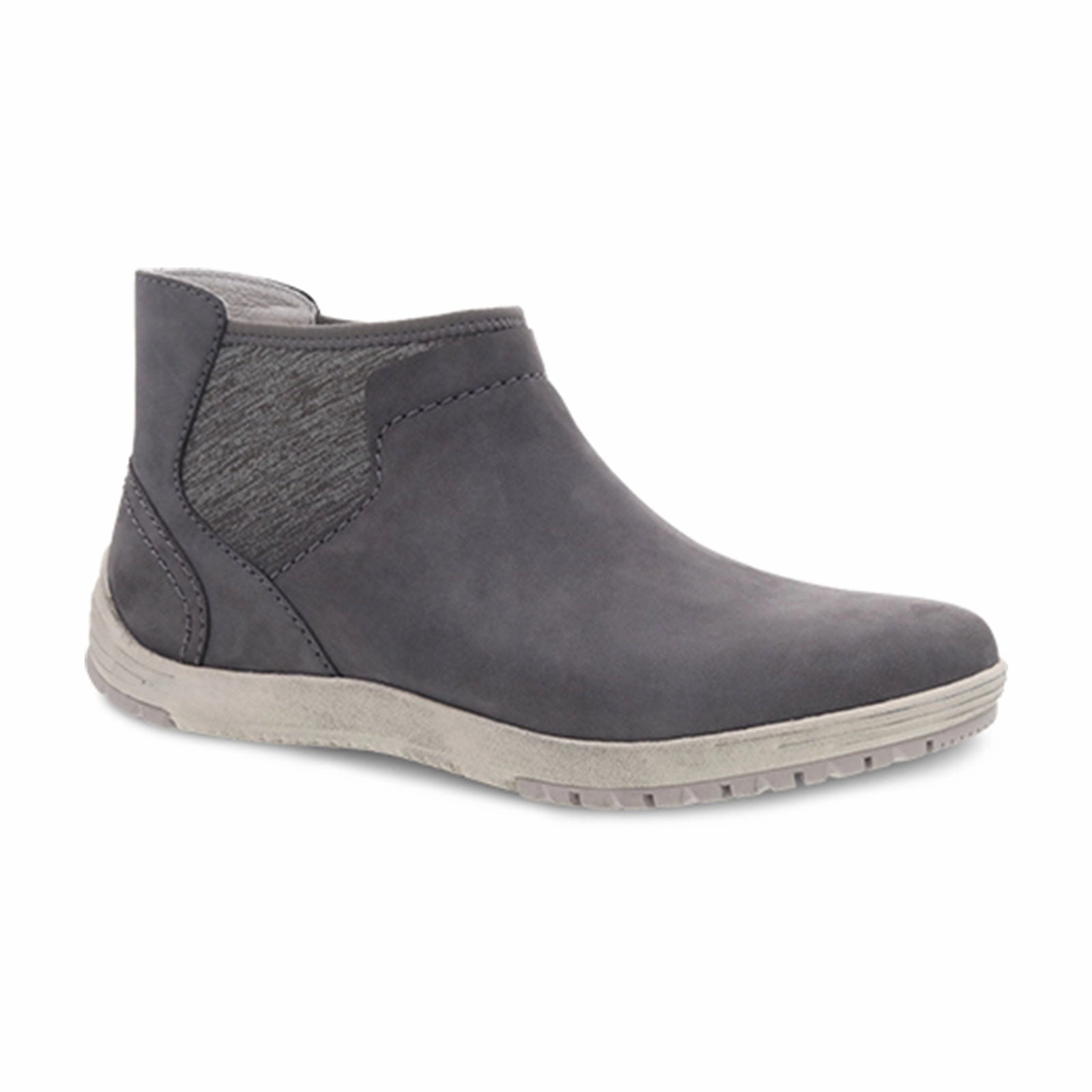 Dansko Lizette Ankle Boot (Women) - Grey Waterproof Nubuck Urban Edge